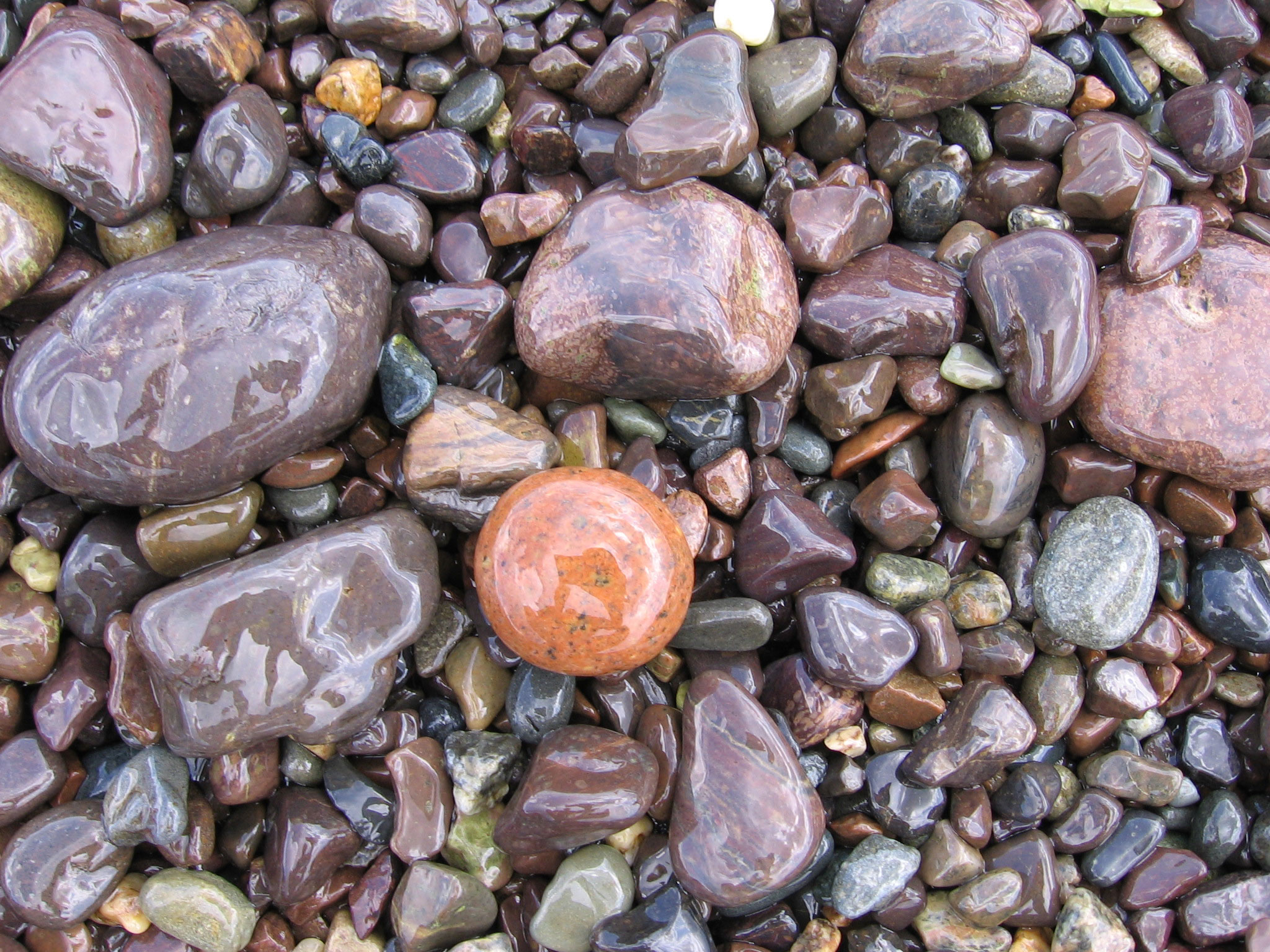 Polished Stones - Jasper Beach - Down East
