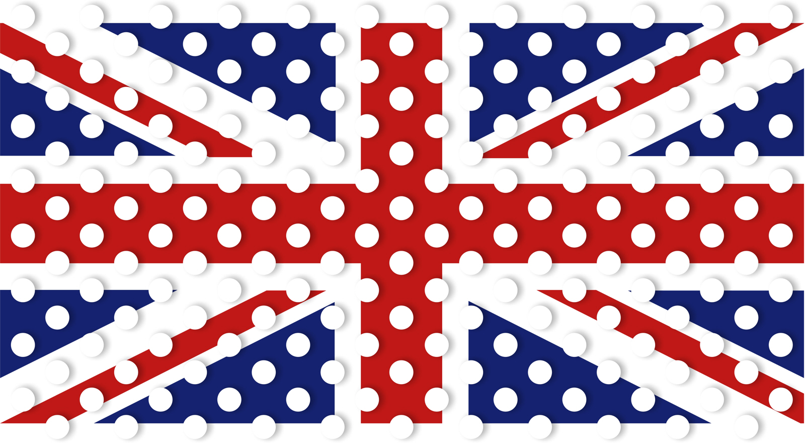 Polka Dot Flag, Britain, British, Flag, Graphic, HQ Photo