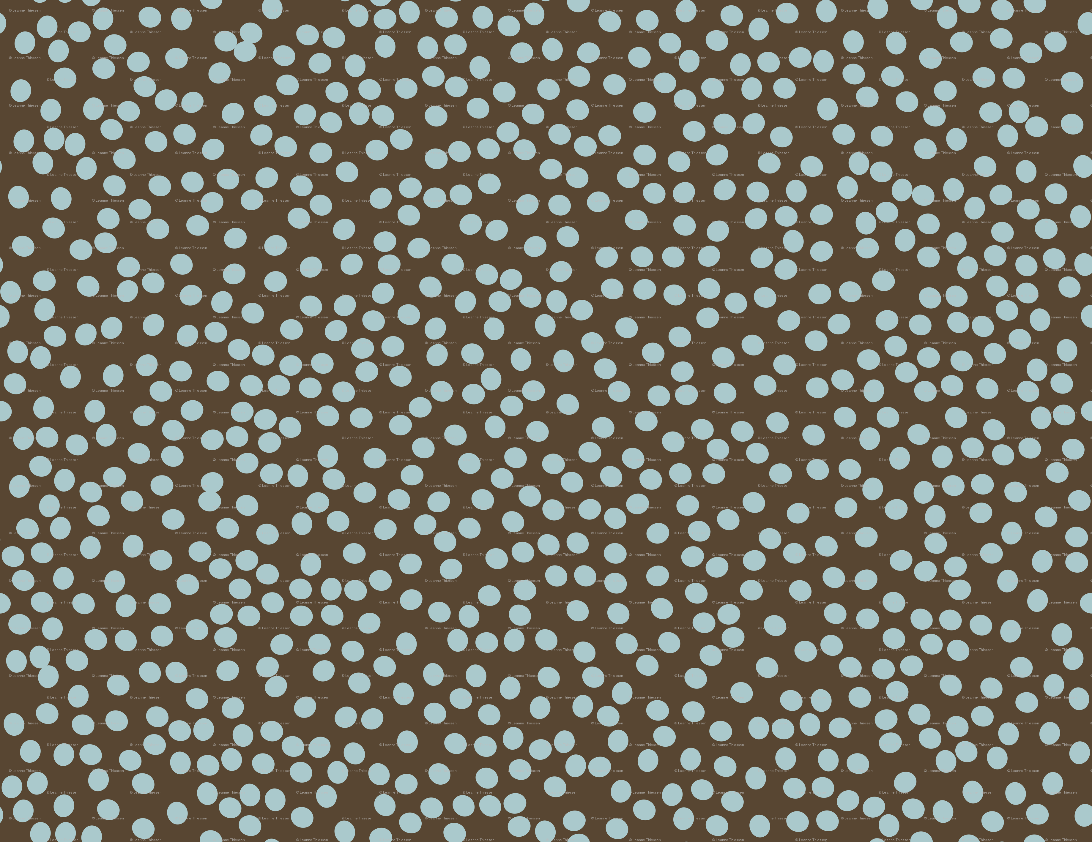 Random-Polkadot-brown-blue wallpaper - papercanoefabricshop ...