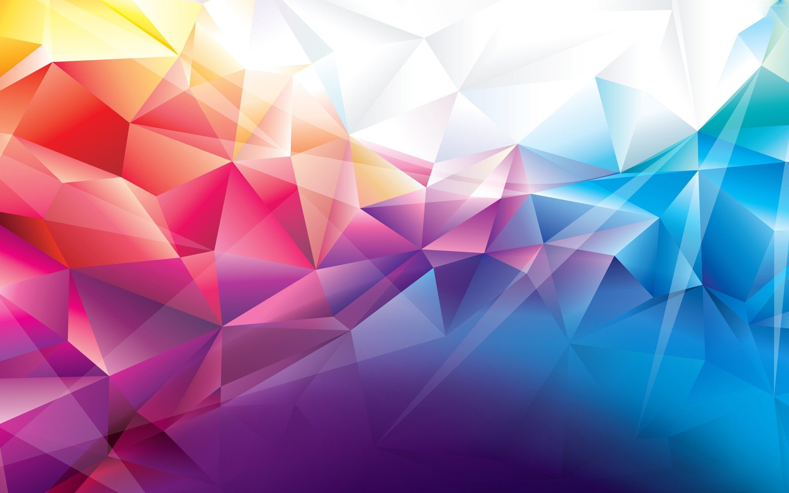 Polygon Shape Abstract Design Wallpaper for desktop and mobile in ...