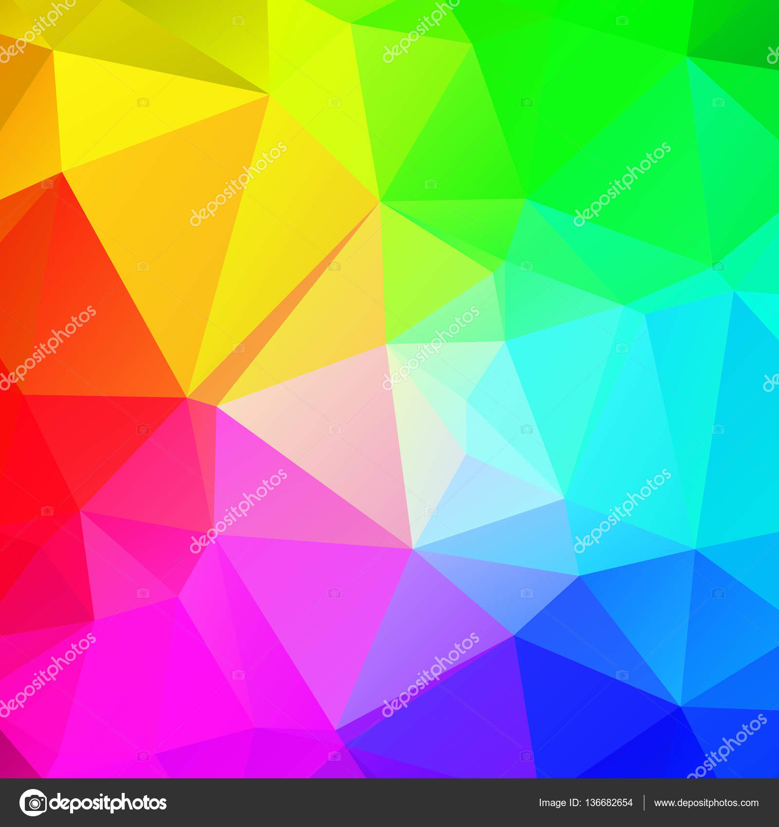 abstract polygonal mosaic background — Stock Vector © madozi #136682654