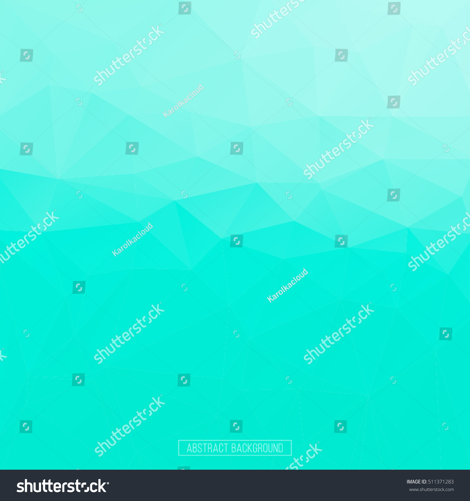 Abstract Blue Polygonal Mosaic Background Stock Vector 511371283 ...