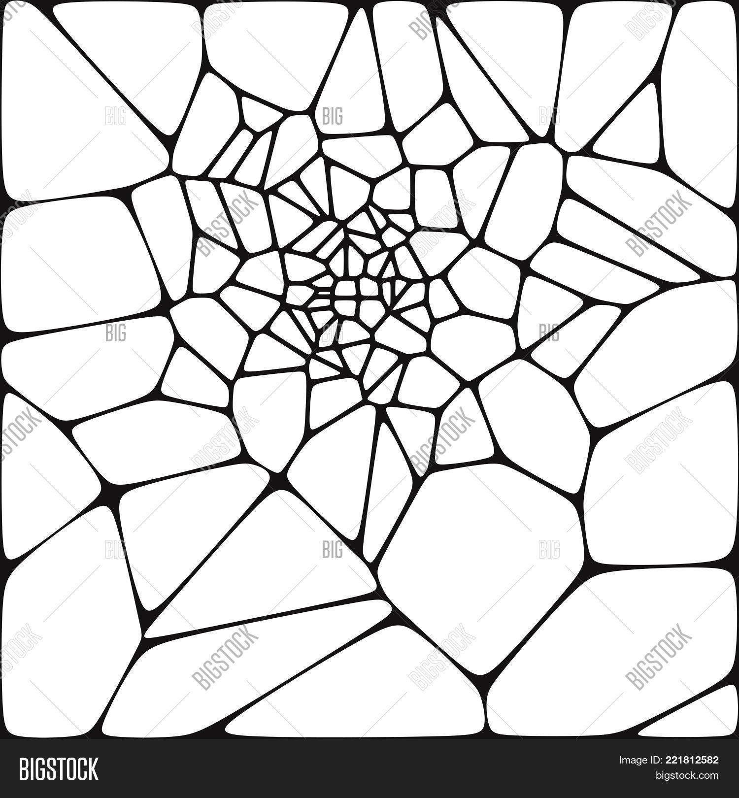 Vector Abstract Geometric Spiral Vector & Photo | Bigstock