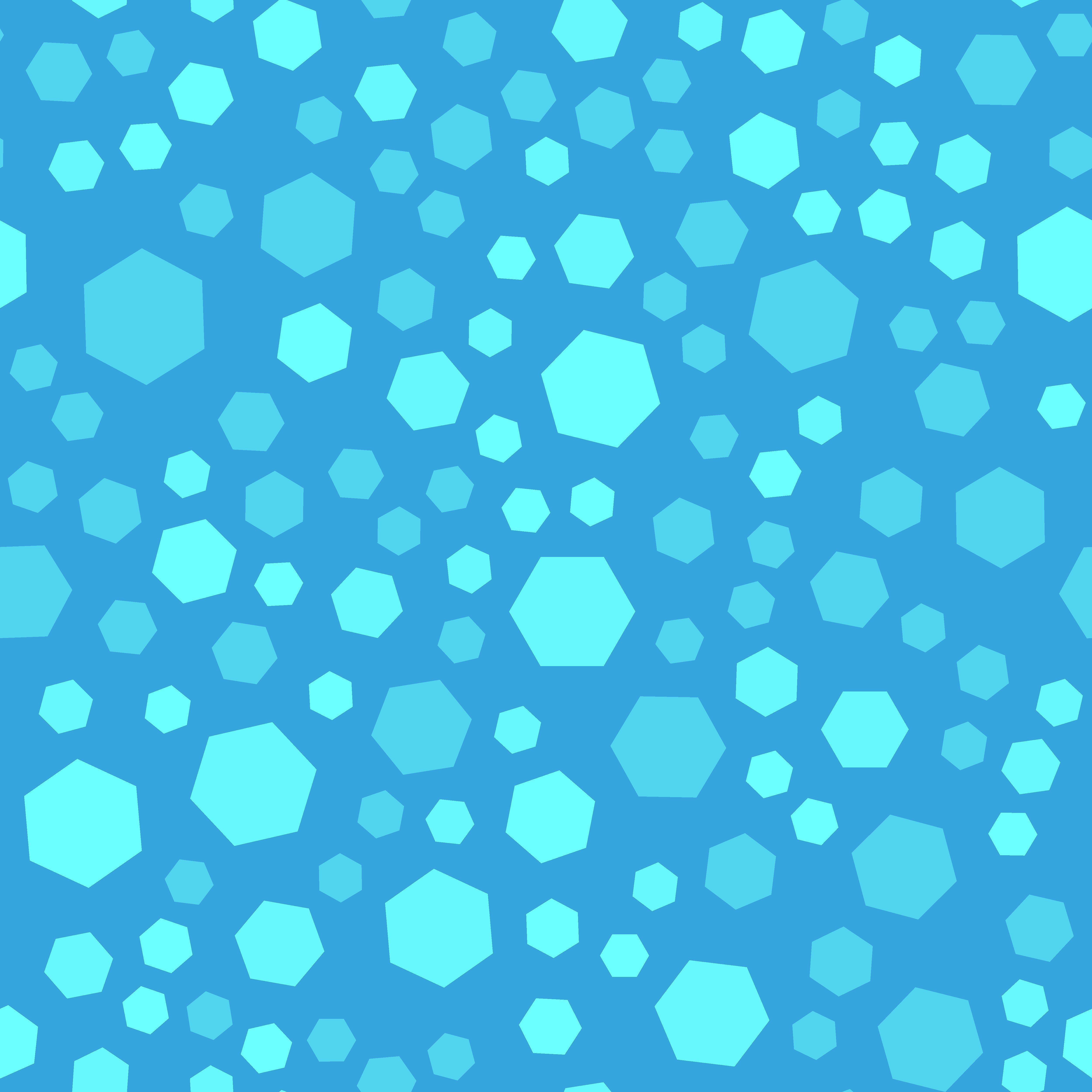 Seamless blue polygon pattern ~ Patterns ~ Creative Market