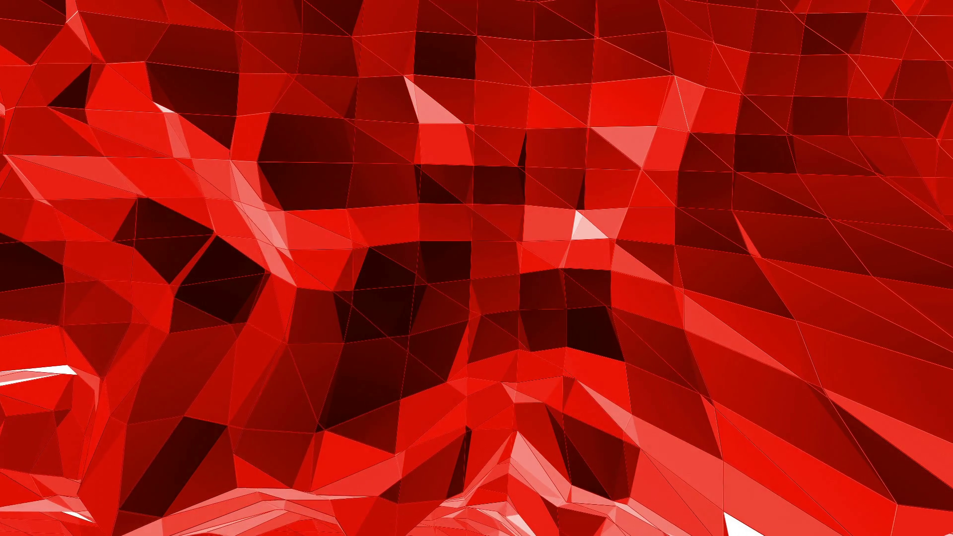 Abstract red low poly surface as dream background in stylish low ...