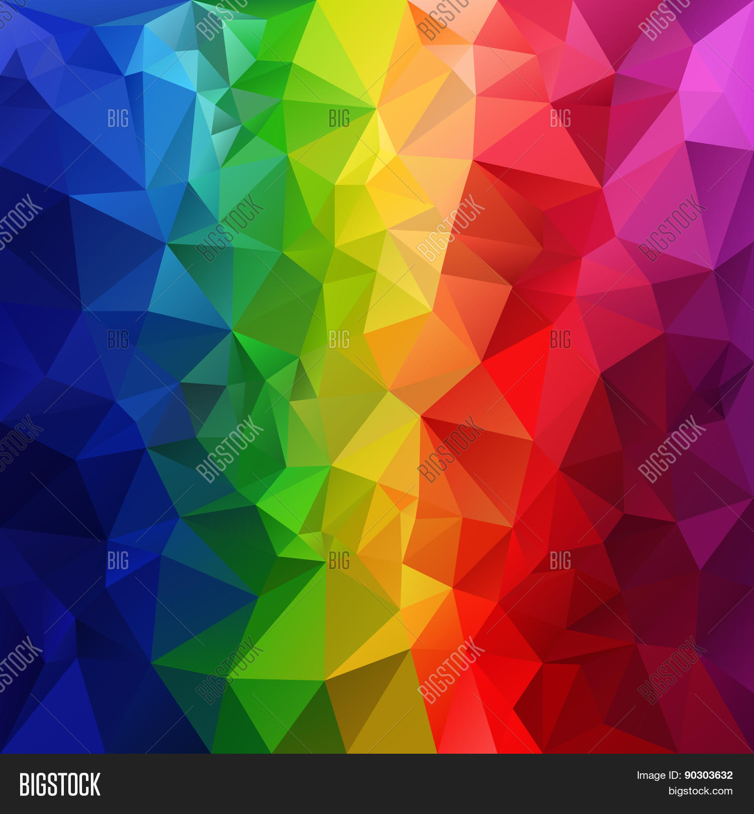 Vector Polygonal Background Vector & Photo | Bigstock