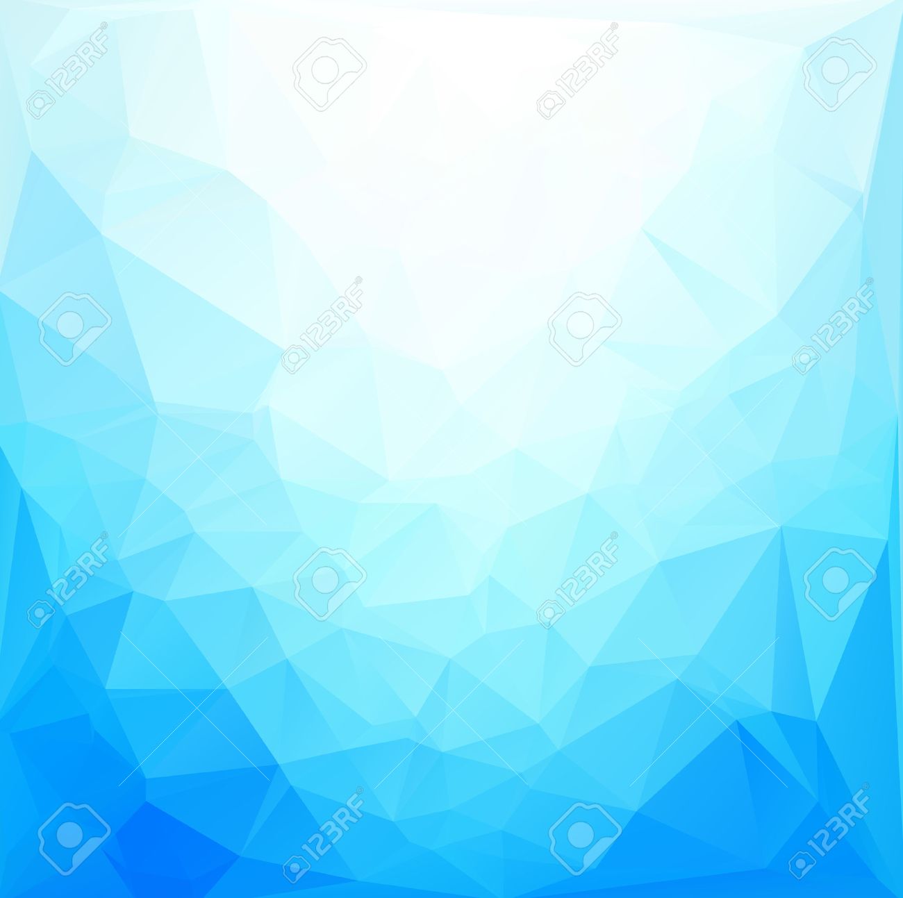 Blue White Polygonal Mosaic Background, Vector Illustration ...