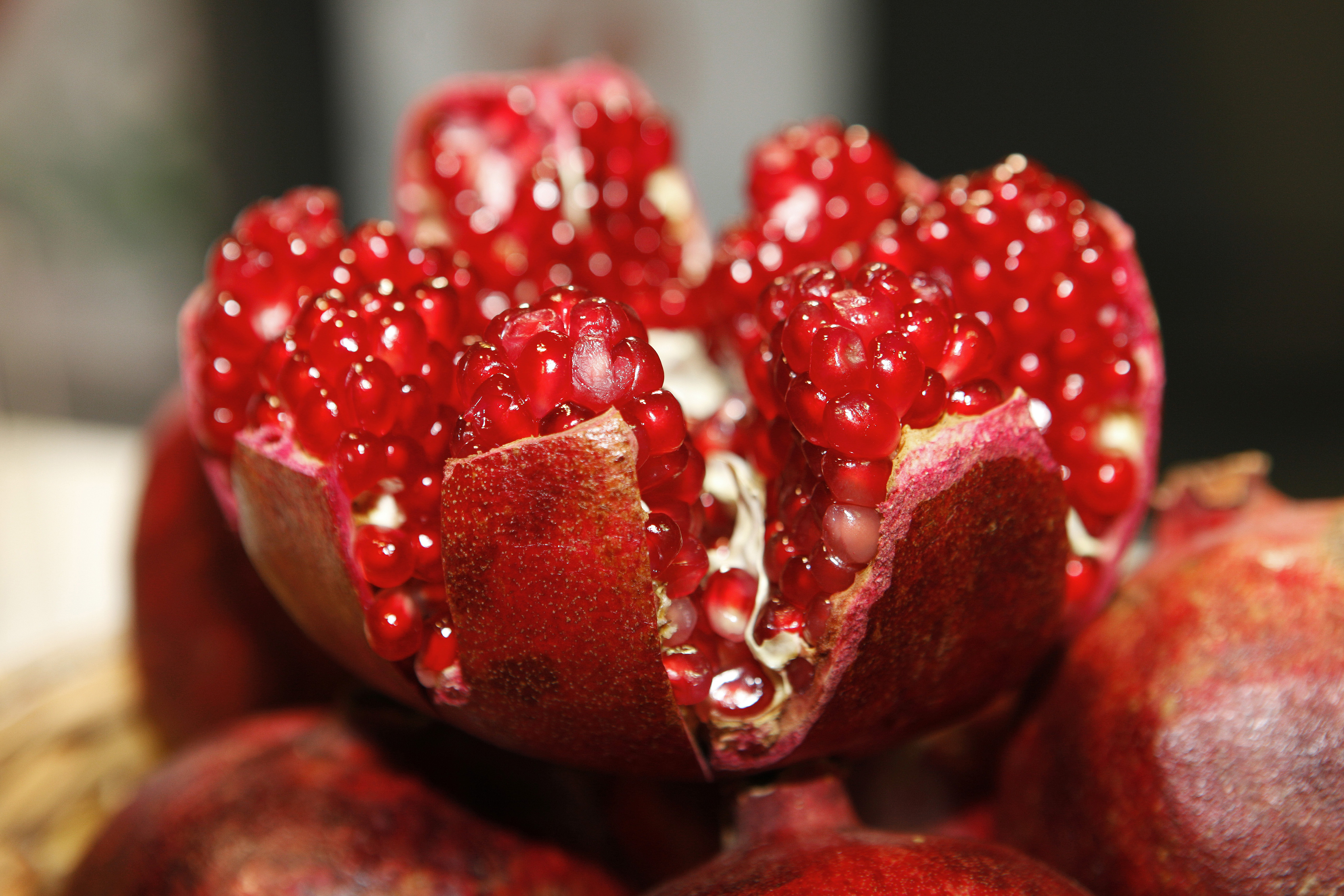 Pomegranate Open Free Photo – Foodie Factor