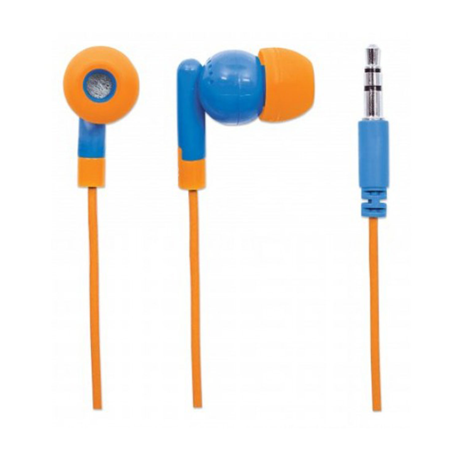 Manhattan Sound POP In-Ear Headphone Orange / Blue (178839 ...