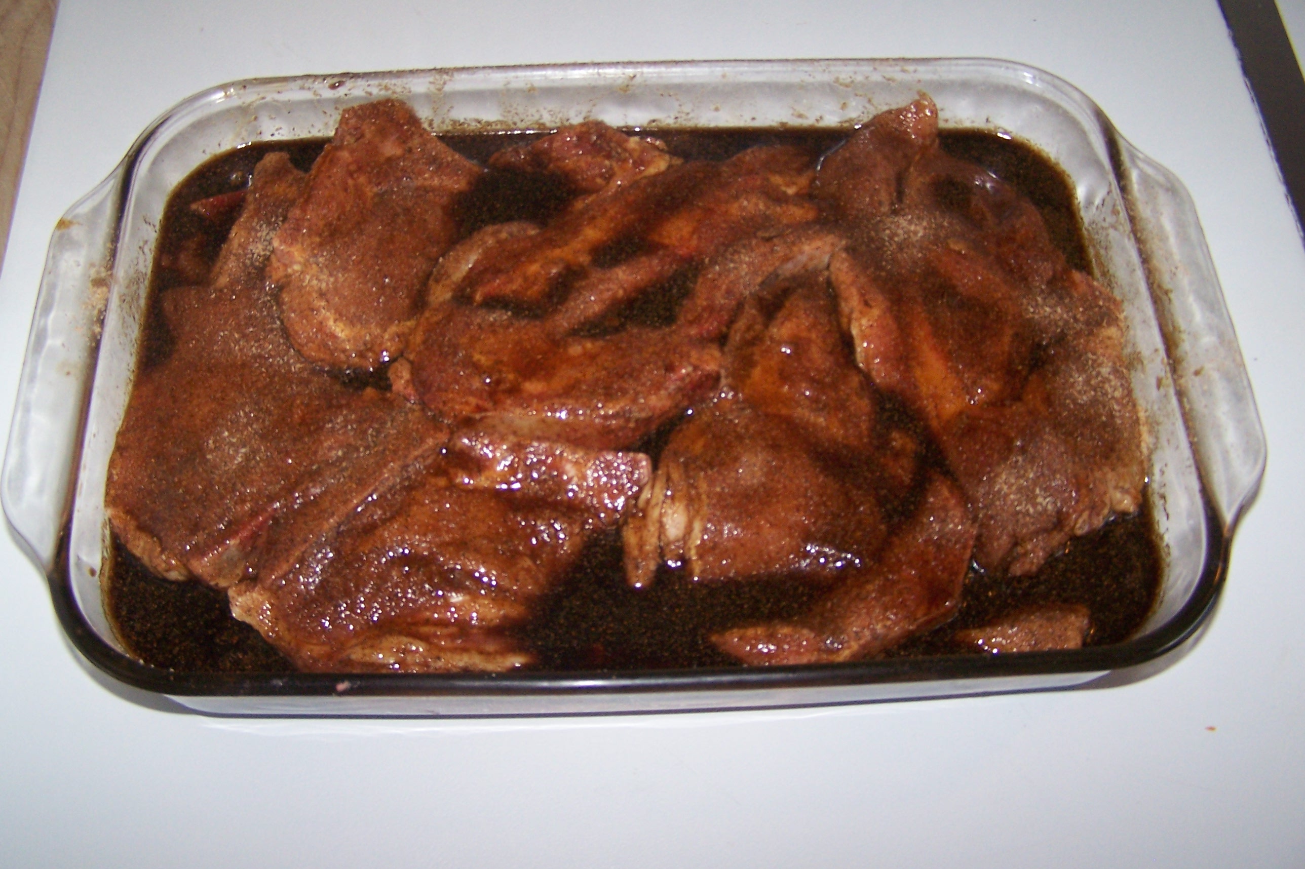 Free photo: Pork Chops in Marinade - Chop, Cook, Food - Free Download ...
