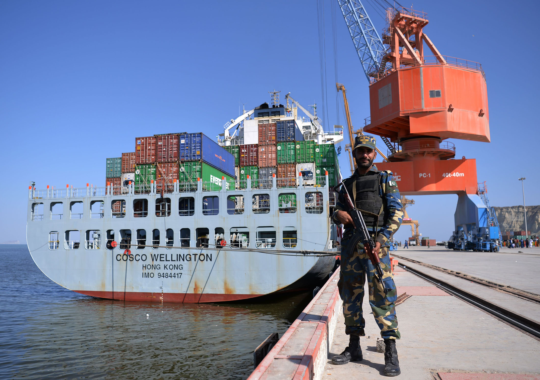 China's Flagship Port in Pakistan Shackled by Heavy Security - Bloomberg
