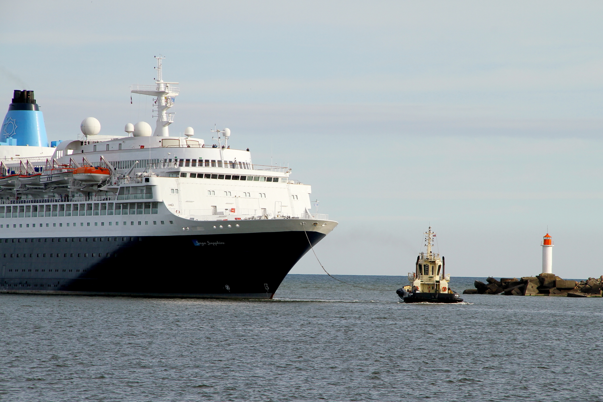 Cruise Ship Arrived in Port of Ventspils on Today - Ventspils.lv