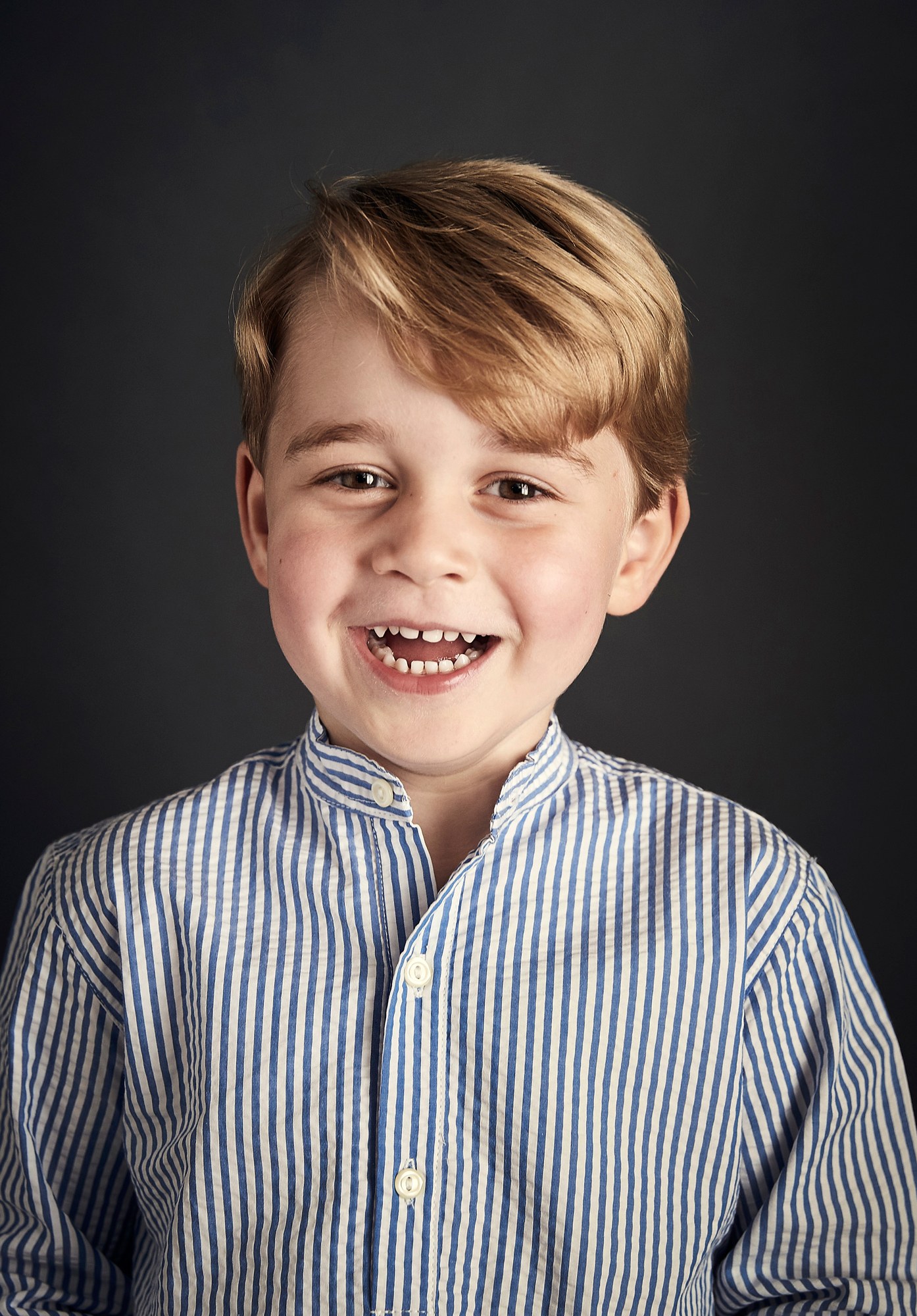 Prince George's Official Birthday Portrait Has Been Released - Vogue