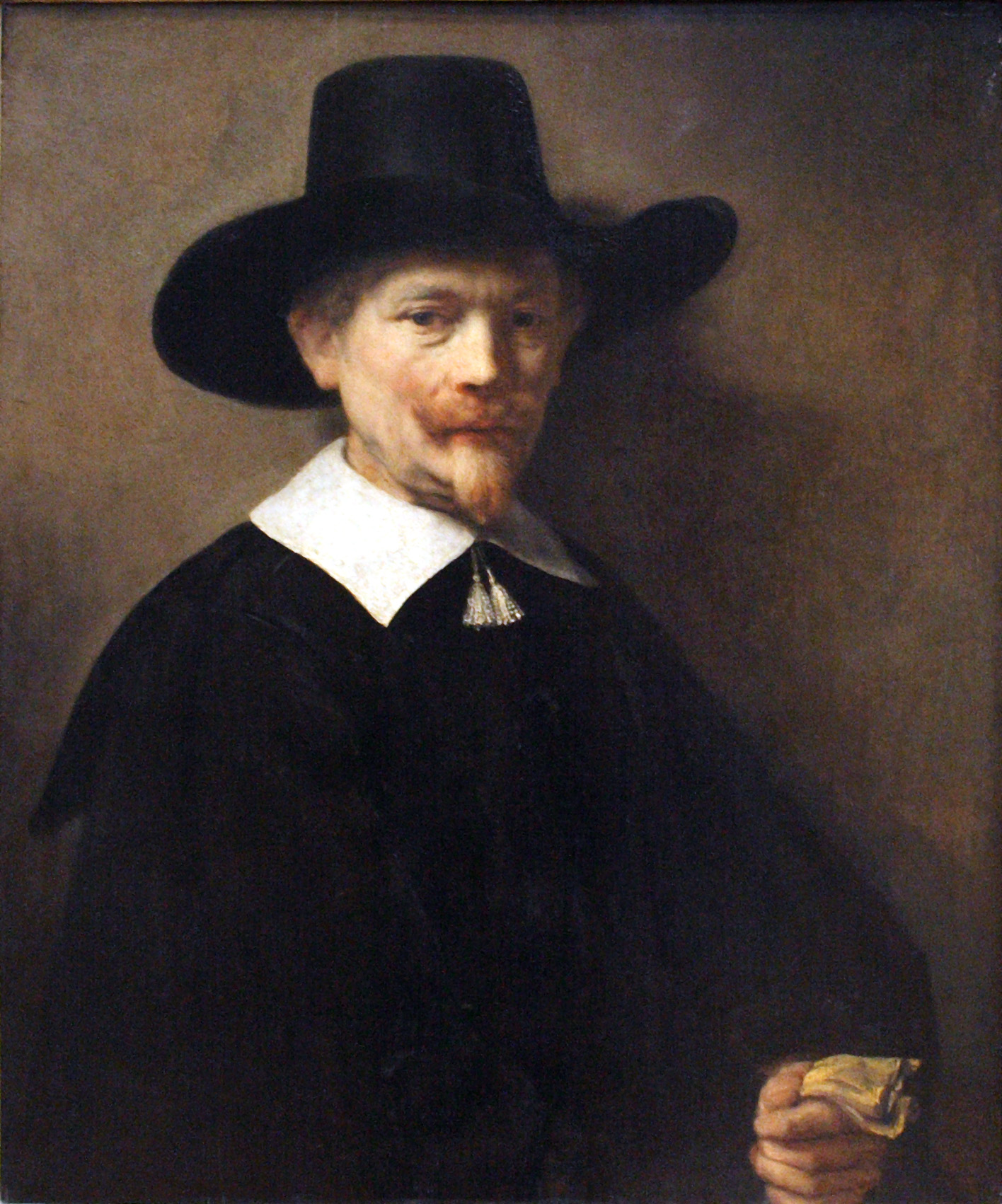 File:Rembrandt - Portrait of a Man Holding Gloves.JPG - Wikimedia ...