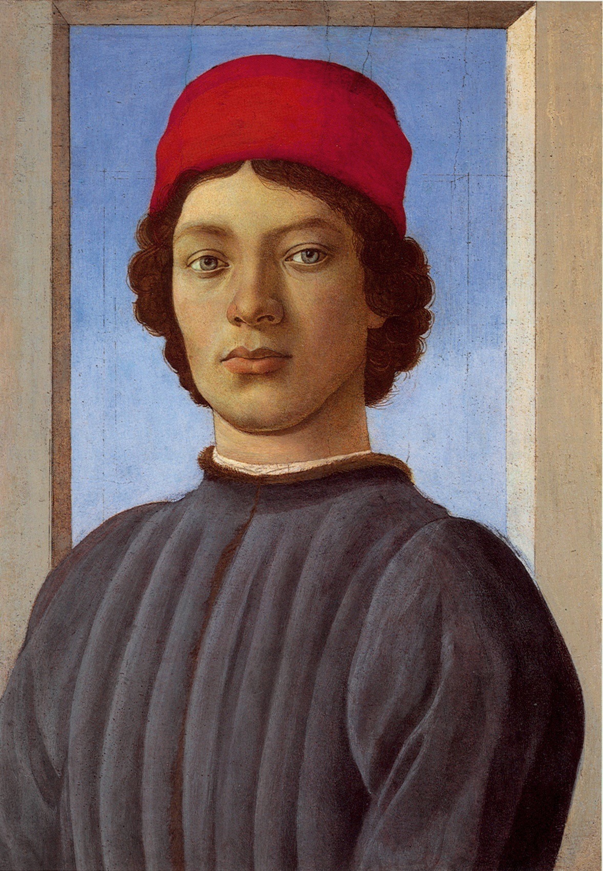 Portrait of a Young Man, 1423 - 1425 - Masaccio - WikiArt.org