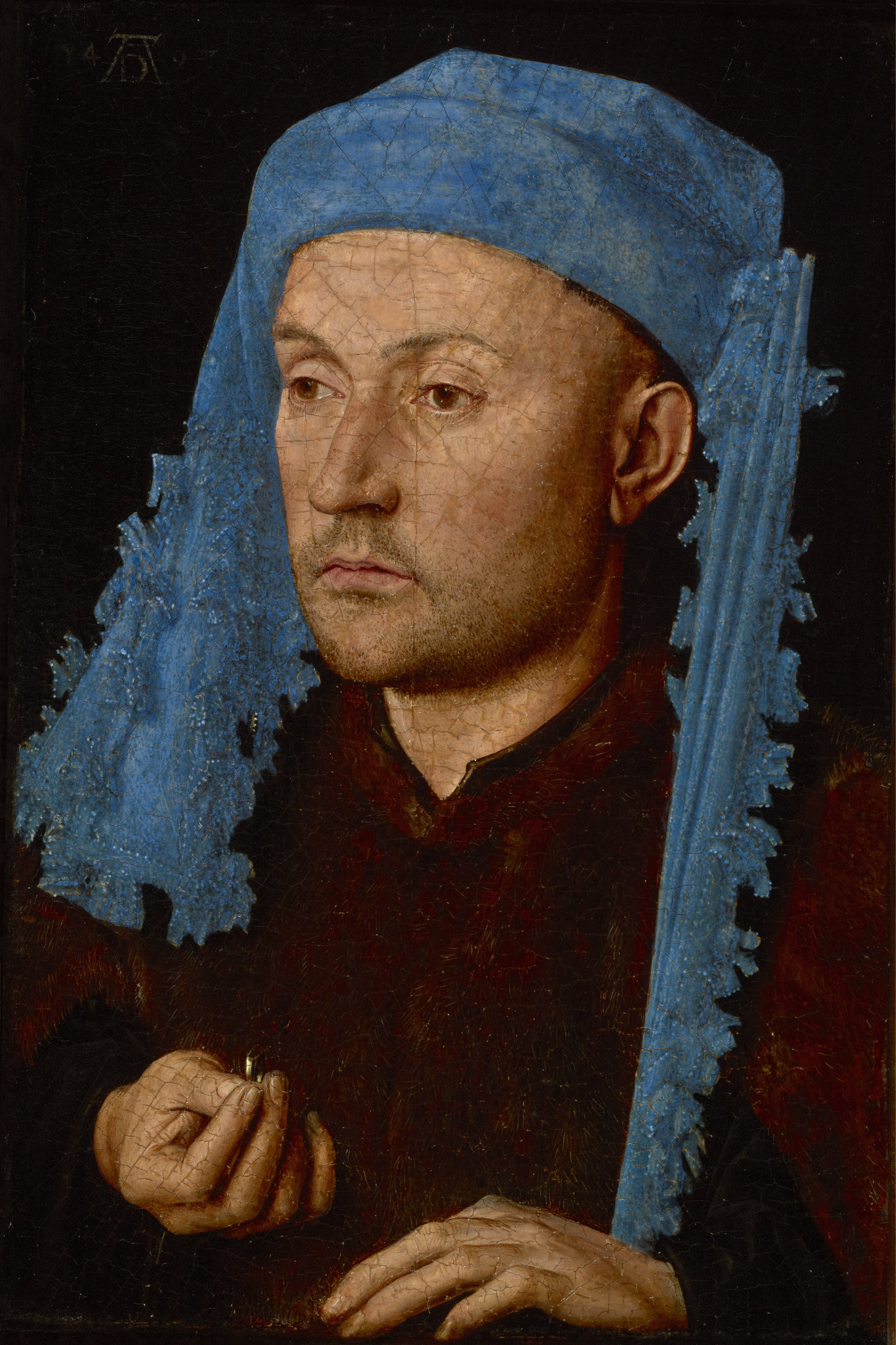 Portrait of a Man with a Blue Chaperon - Wikipedia