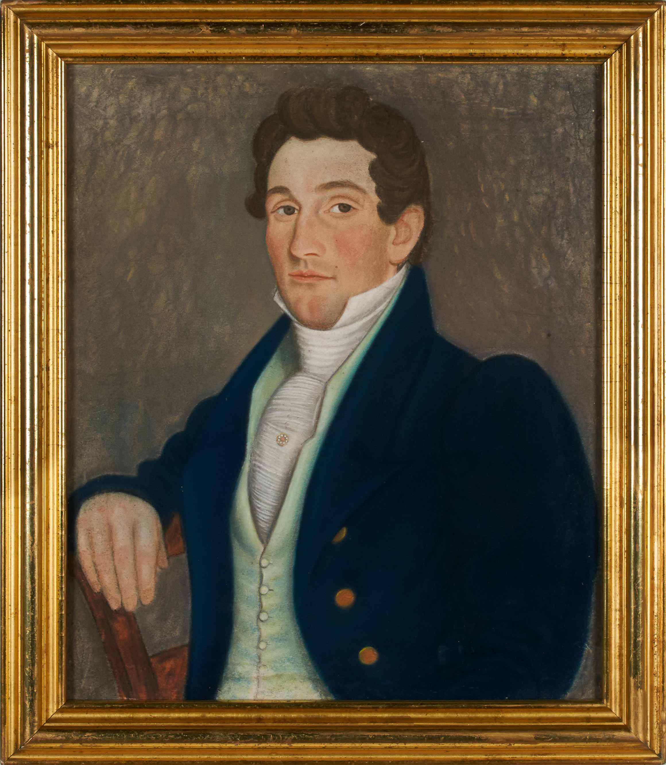 Micah Williams' Portrait of a Young Man | Olde Hope Antiques