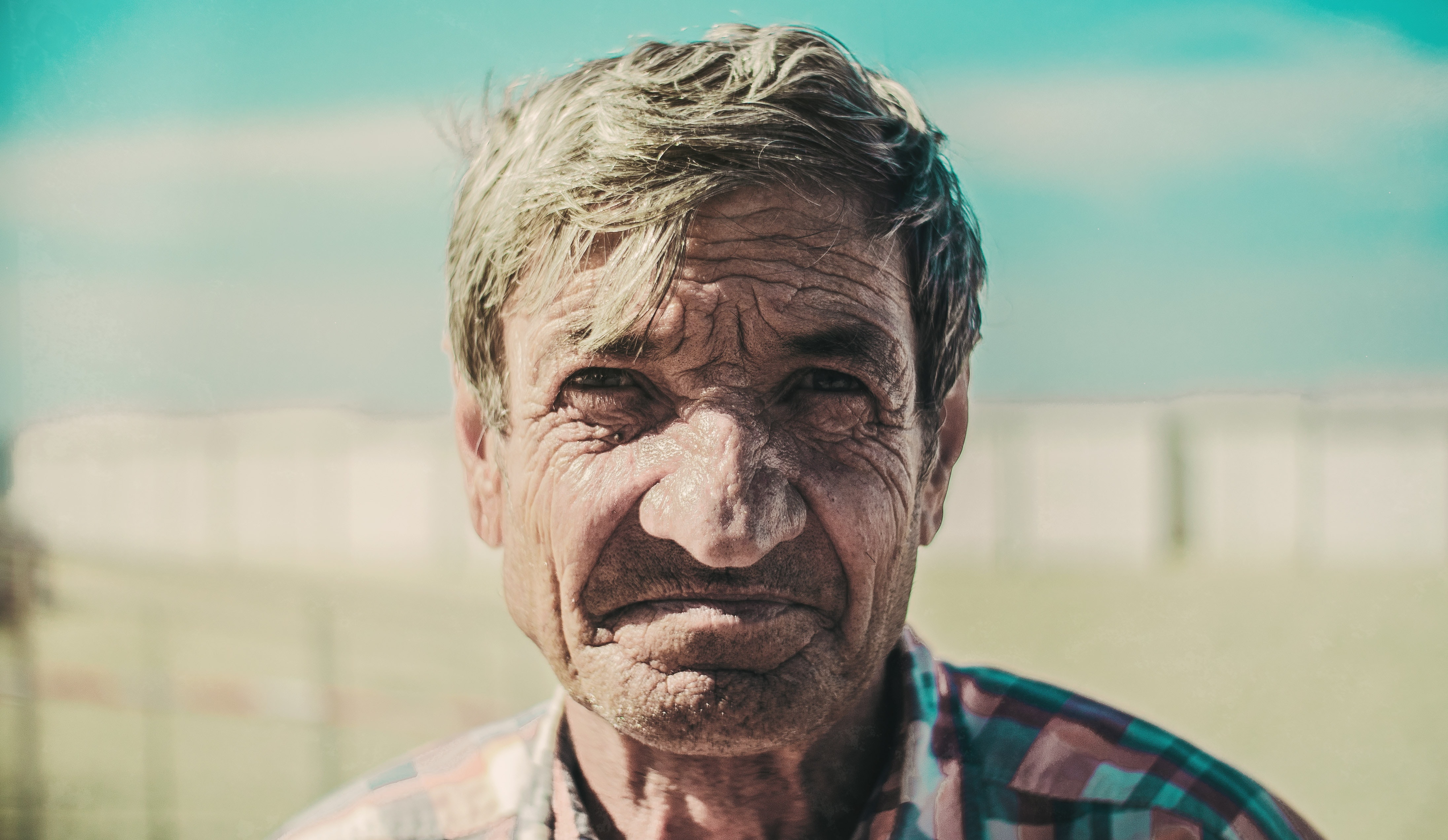 Portrait of Man, Actor, Pensioner, Wrinkled, Wear, HQ Photo