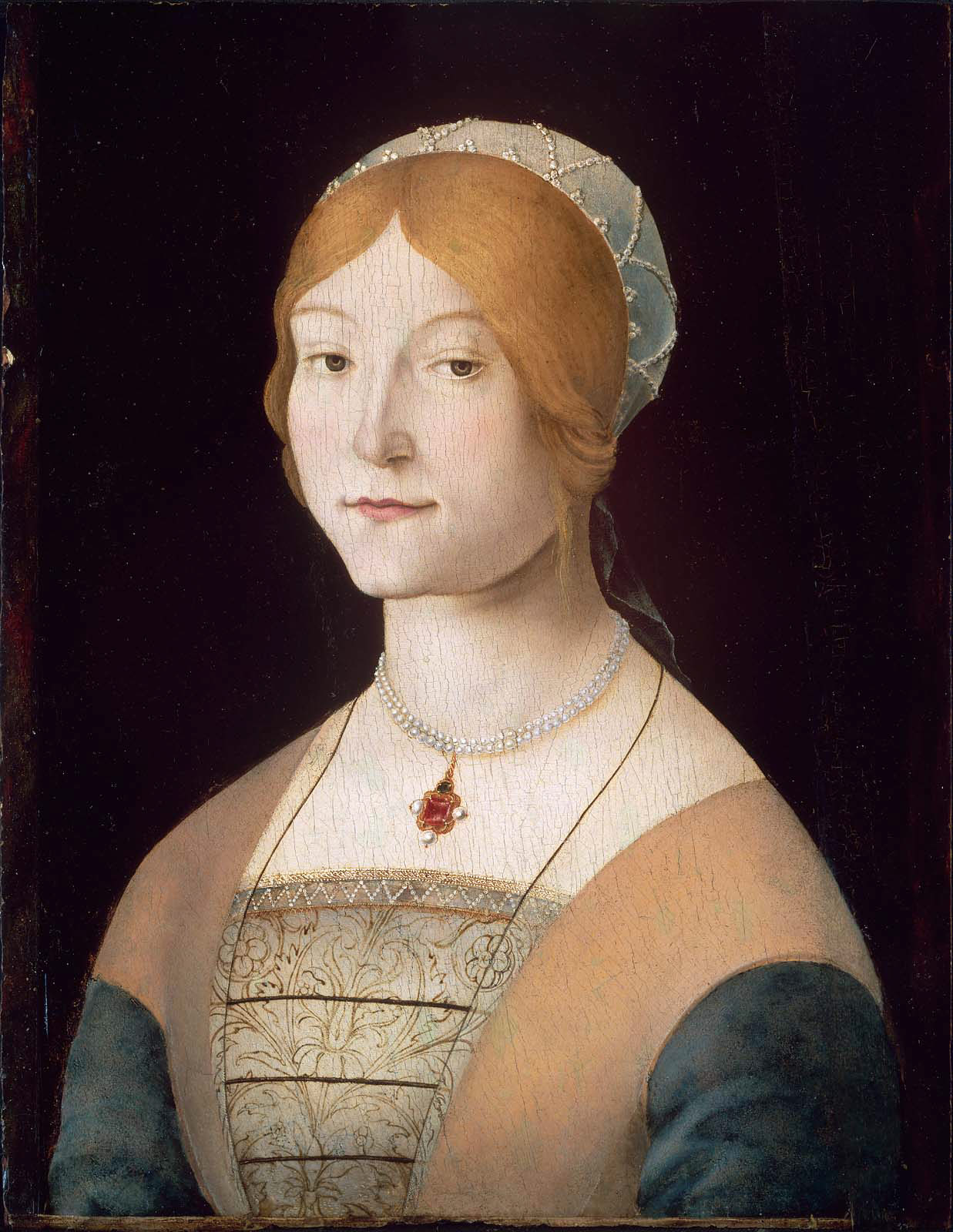 Portrait of a Woman with a Pearl Necklace | Museum of Fine Arts, Boston