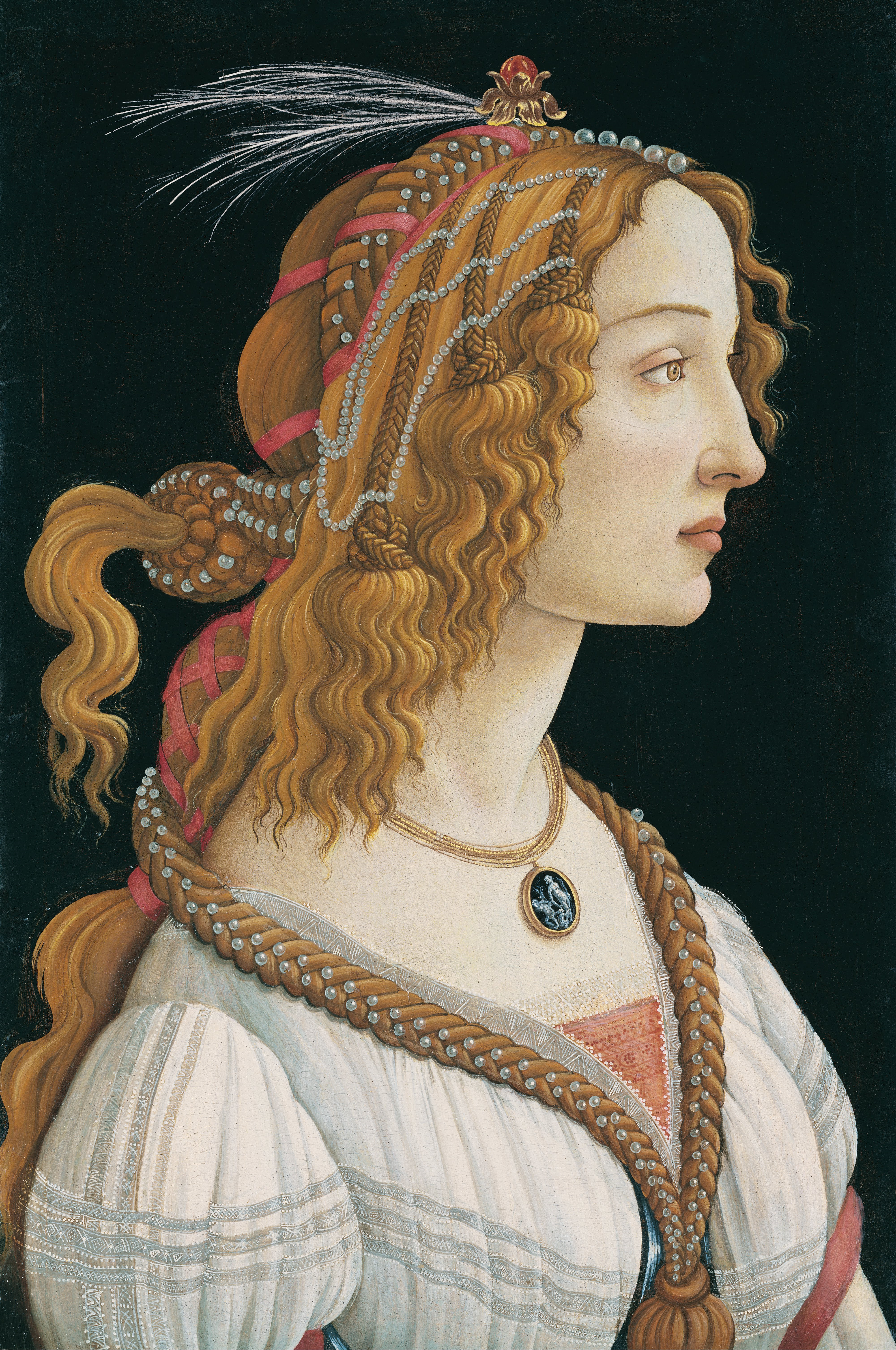 Portrait of a Young Woman (Botticelli, Frankfurt) - Wikipedia