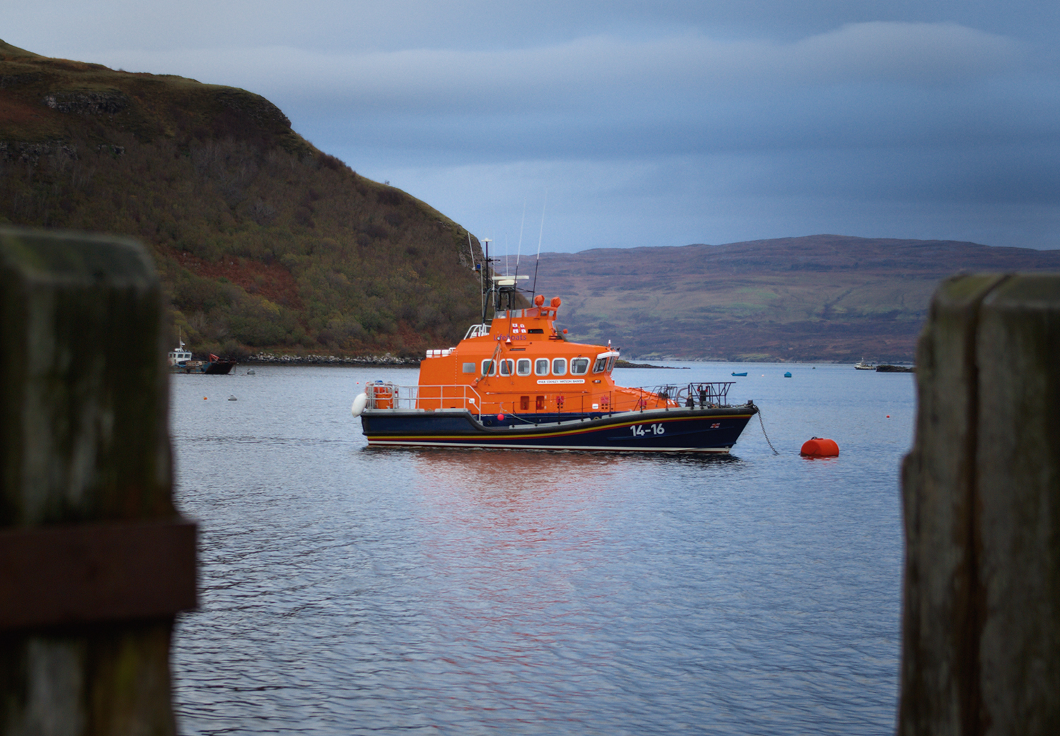 Portree lifeboat, isle of skye photo