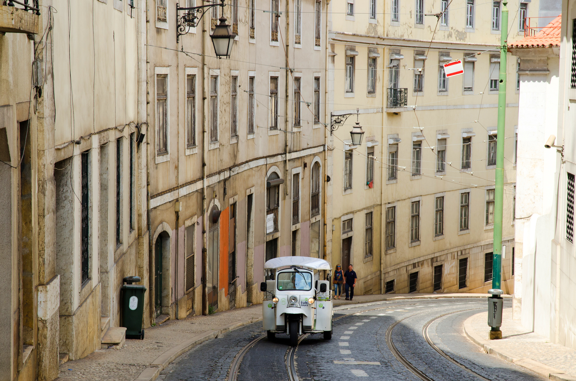 Foap.com: A tuk tuk in an old street of Lisbon, Portugal stock photo ...