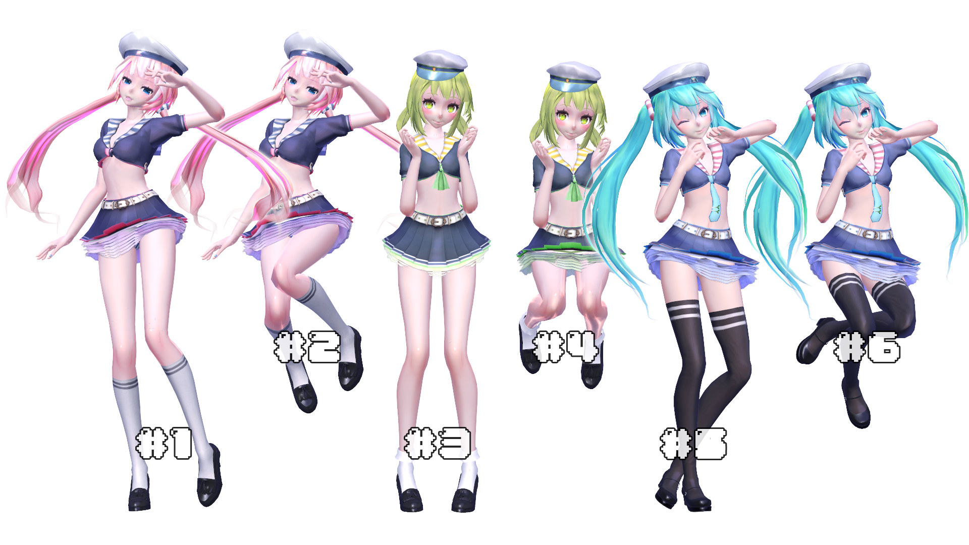 Cute or Alluring Poses on MMD-Figure - DeviantArt