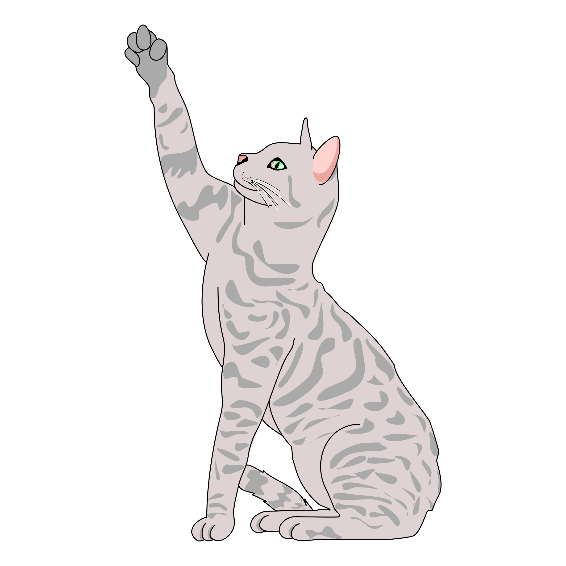 Cat Pose Side Icons PNG - Free PNG and Icons Downloads