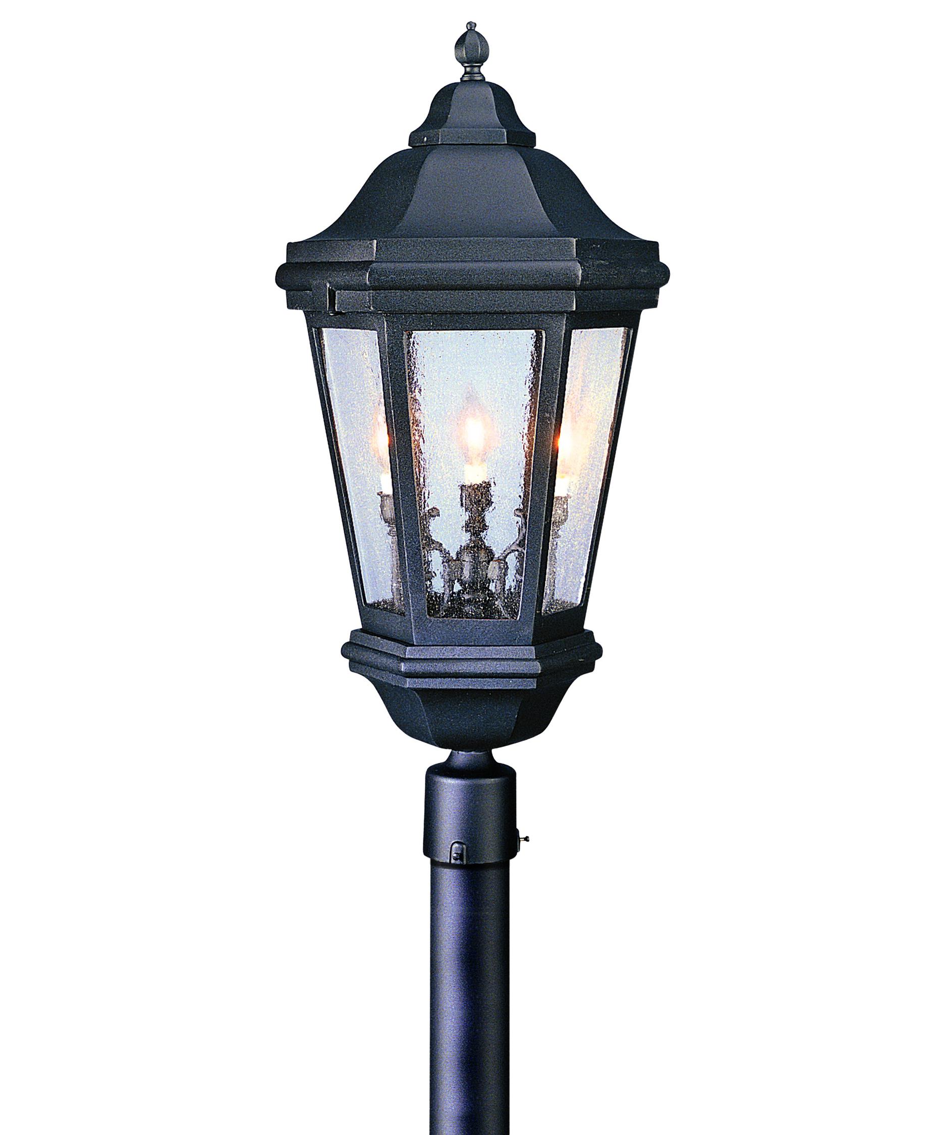 Troy Lighting P6835 Verona 16 Inch Wide 3 Light Outdoor Post Lamp ...