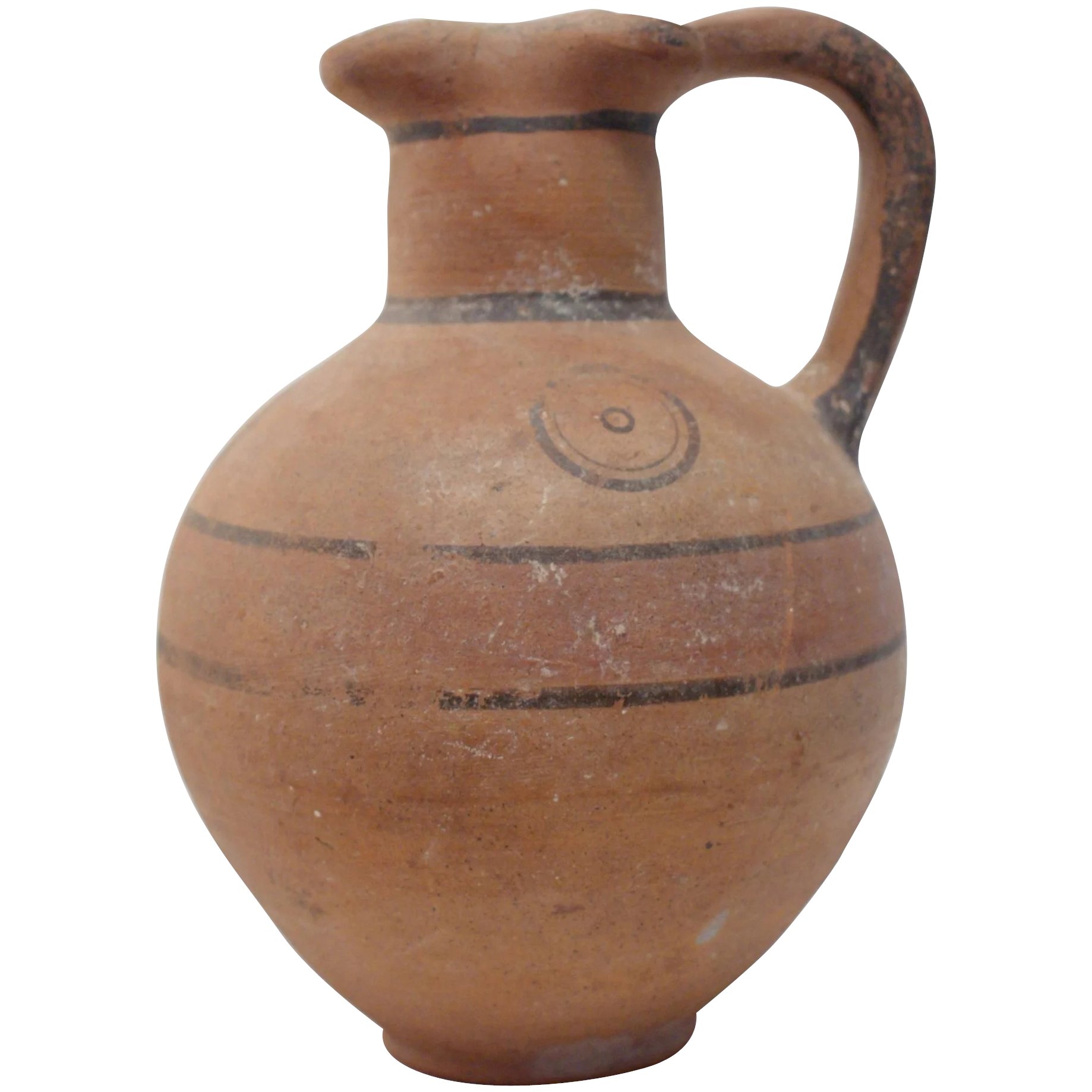 Ancient 100-220 Century AD Roman terracotta water Jug SOLD | Ruby Lane
