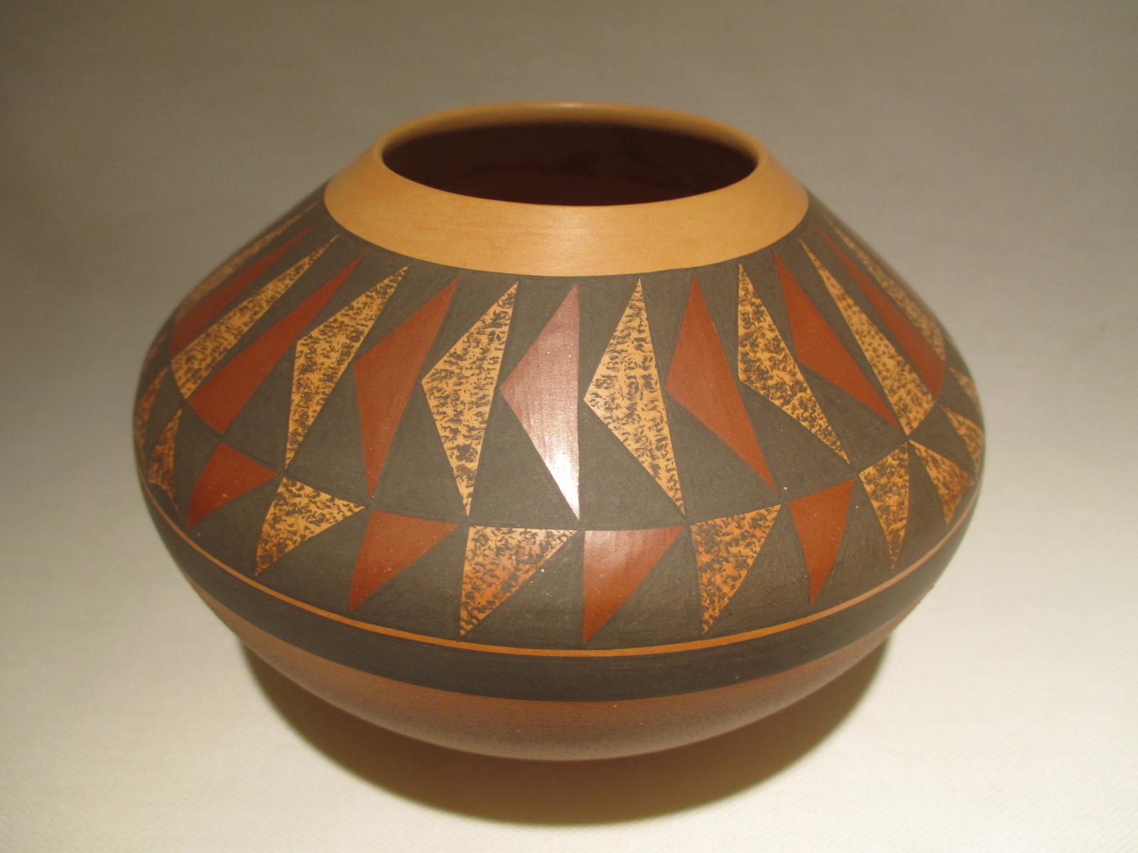 Pottery Bowl by Steve Lucas (Hopi) - Native American Pottery