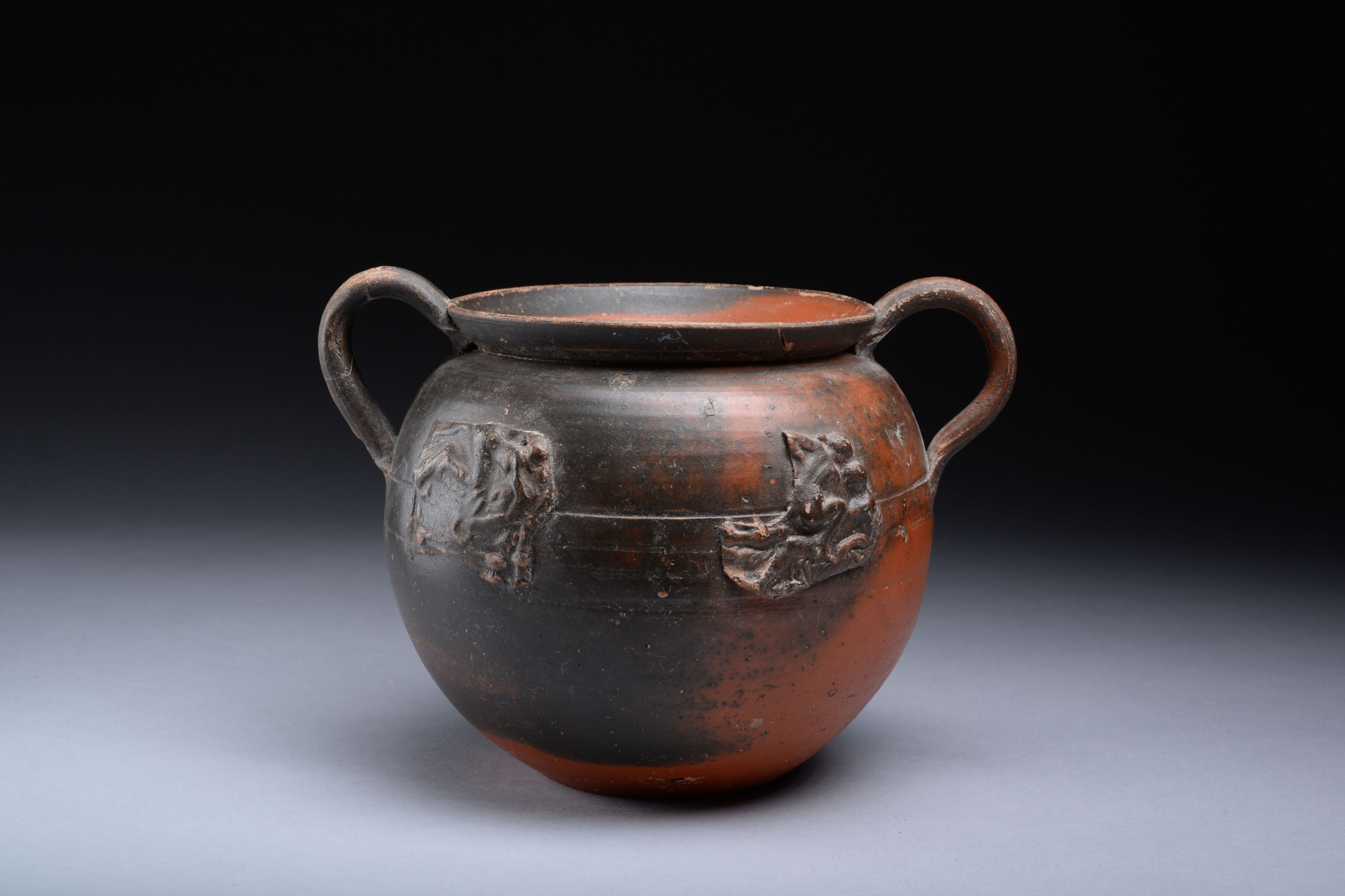 Ancient Roman Pottery Skyphos with Erotic Scenes - 100 BC - Greek ...