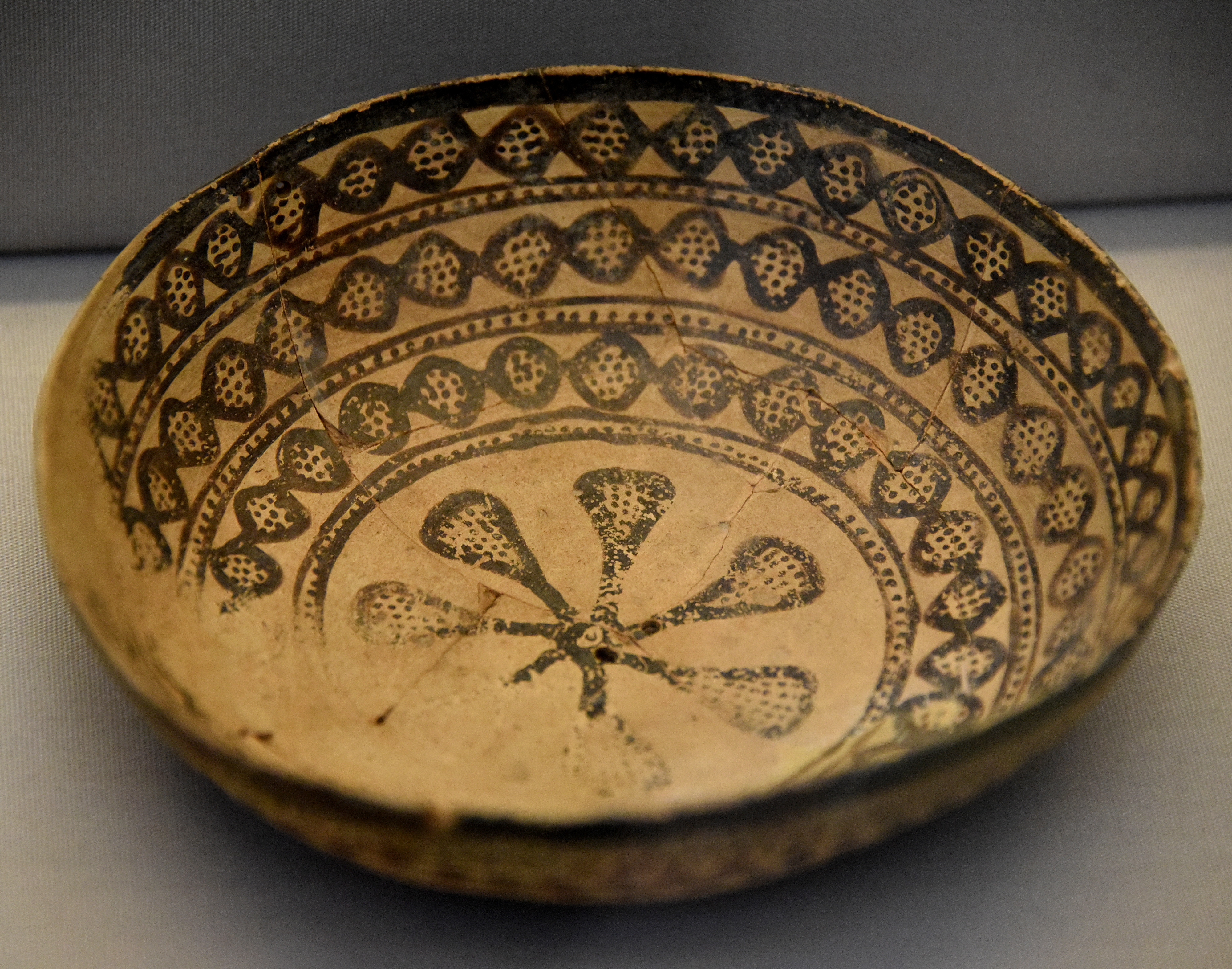 Late Halaf Pottery Bowl (Illustration) - Ancient History Encyclopedia