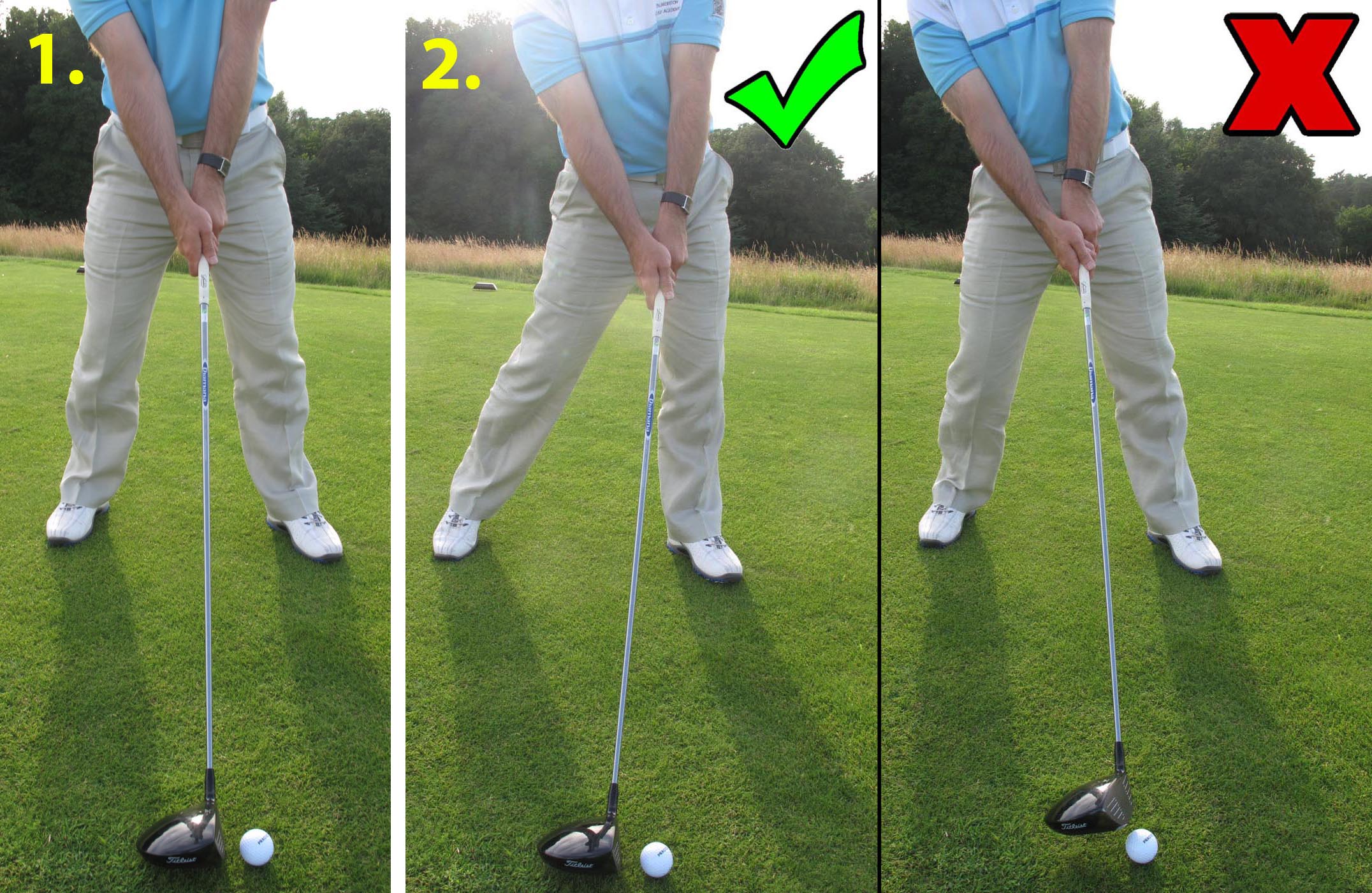 Golf Practice Drills: hit driver off the deck | GolfMagic