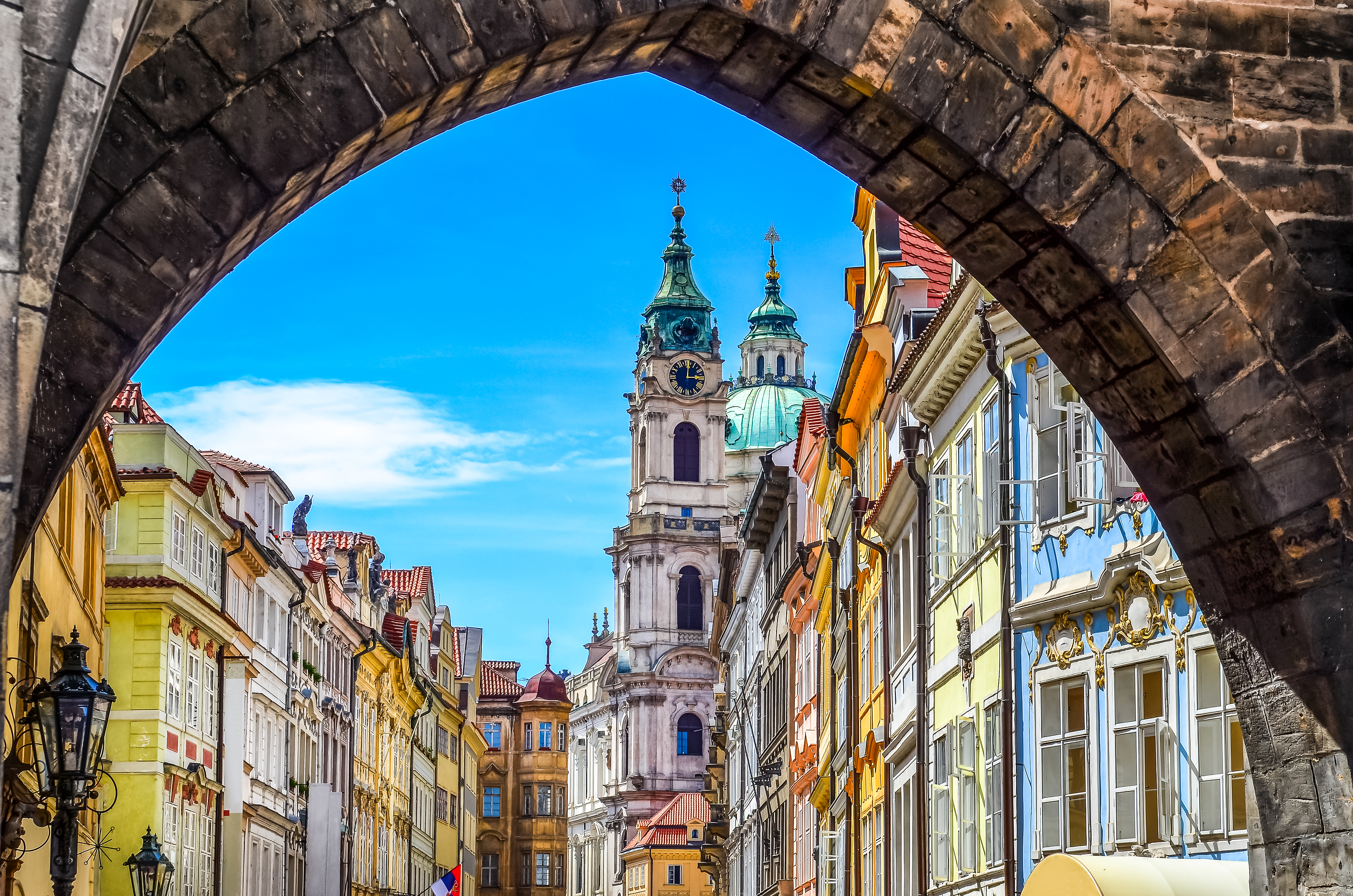 View Of Old Town In Prague Taken From Charles Bridge - Emerging ...