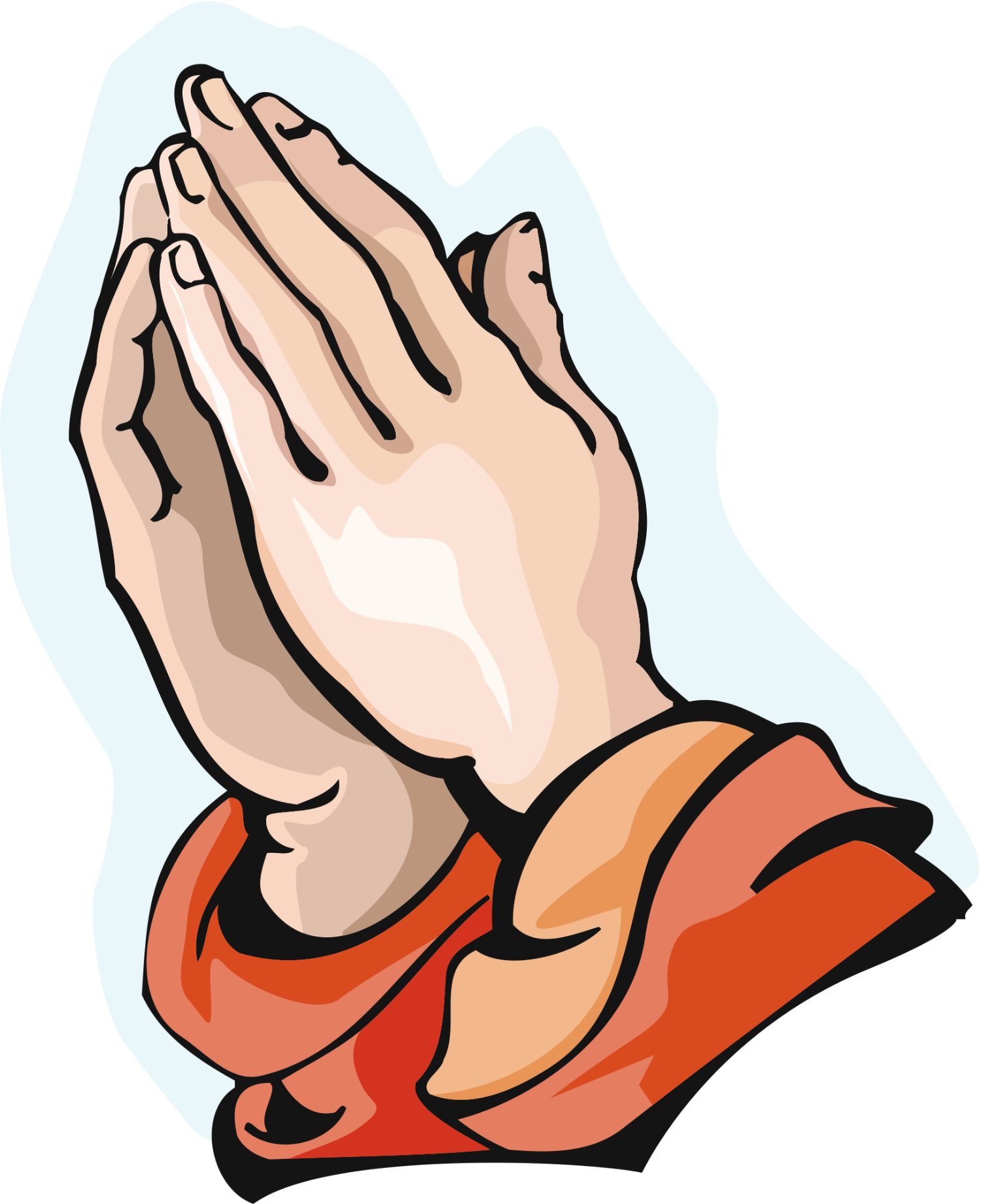 Praying Hands Clipart Cartoon Prayer Hands Clipart | LIFESTYLE ...