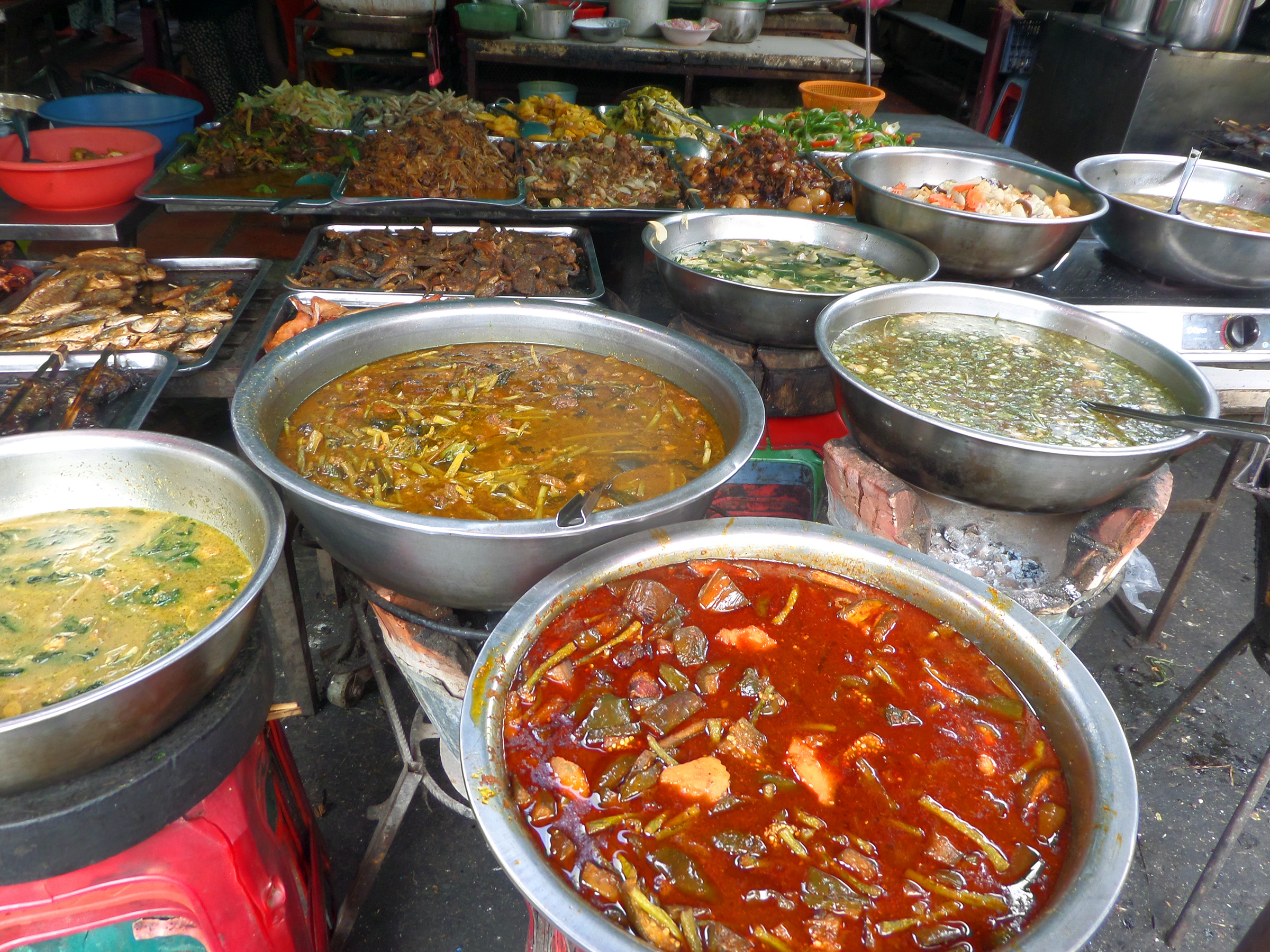 Prepared cambodian food photo