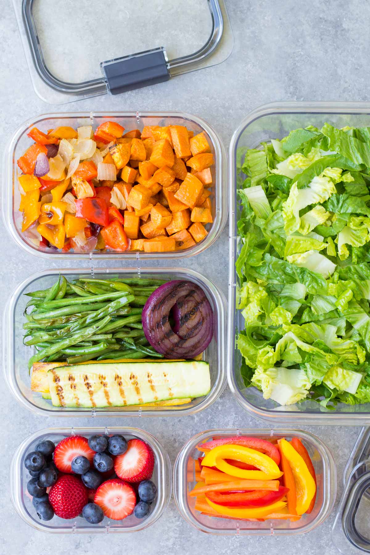 How to Eat More Vegetables and Fruits with Meal Prep - Kristine's ...