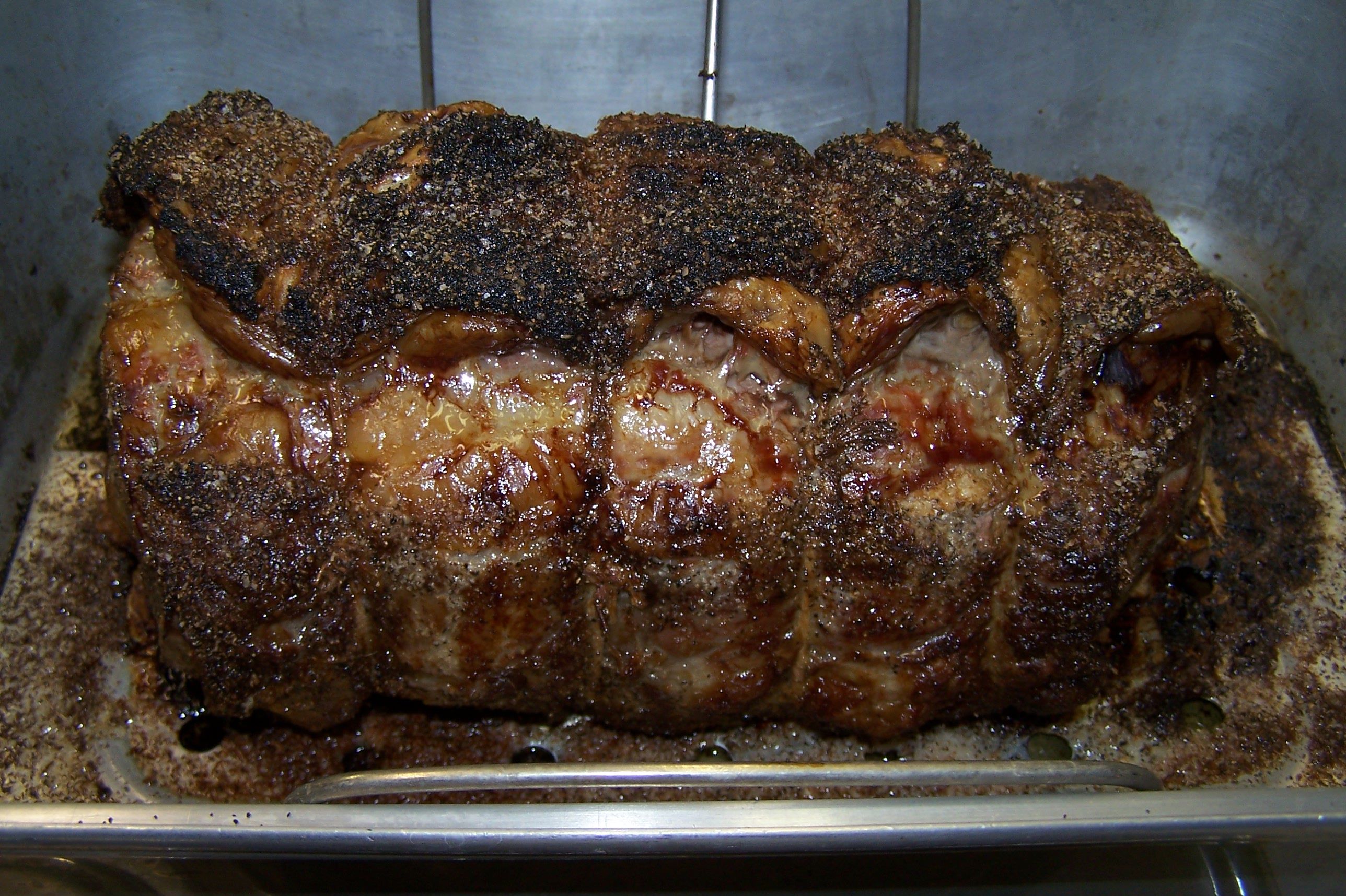 Prime rib roast photo