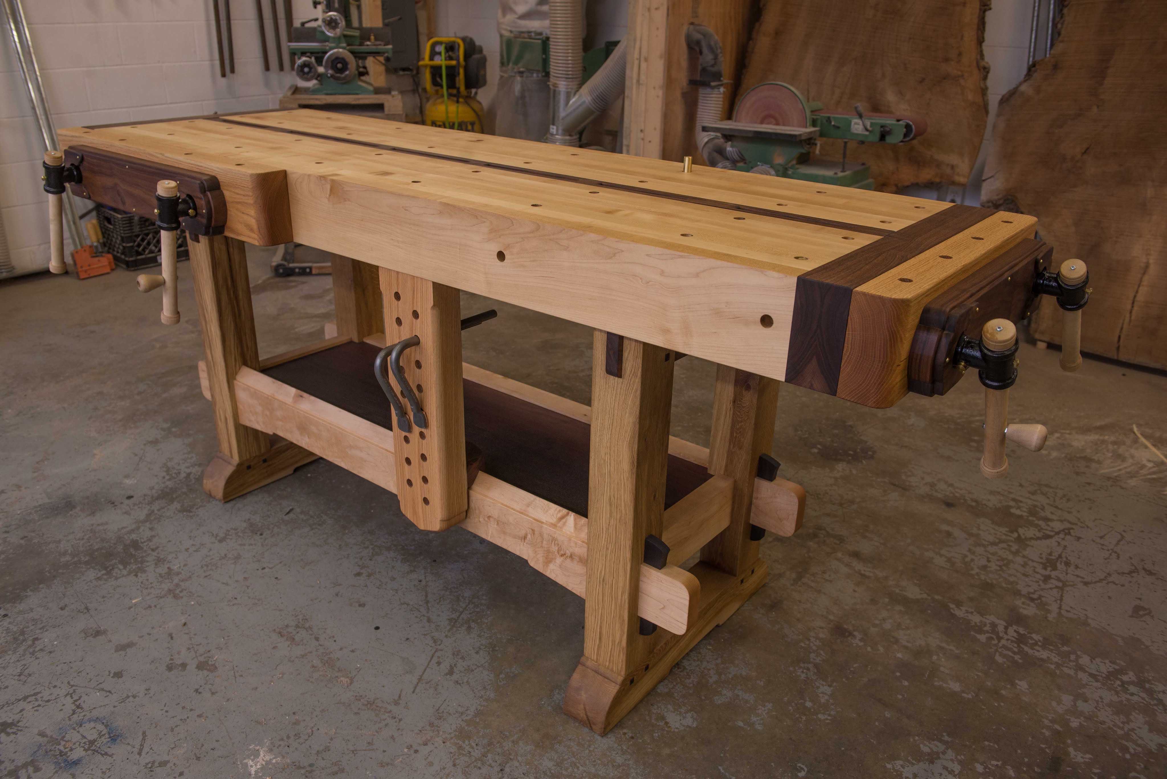 Woodworking, The Samurai Workbench - YouTube