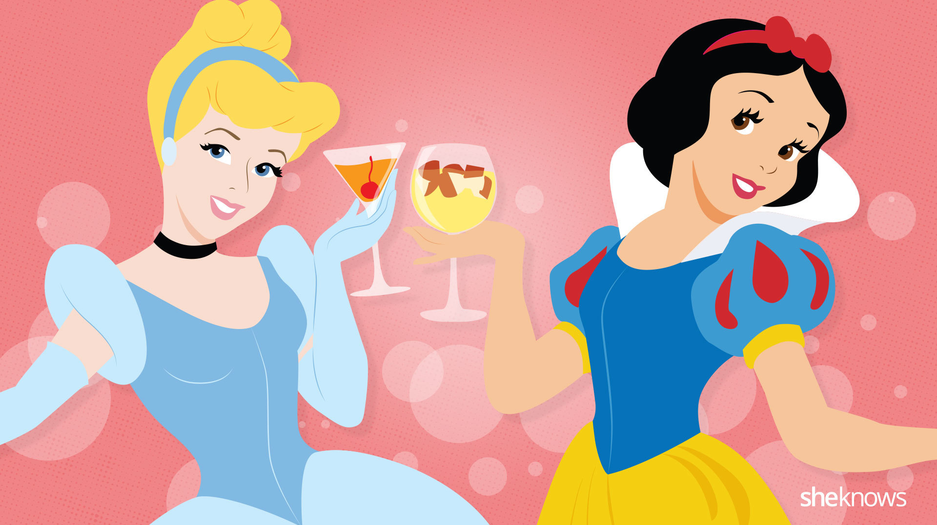 If Disney princesses could drink, these would be their go-to cocktails