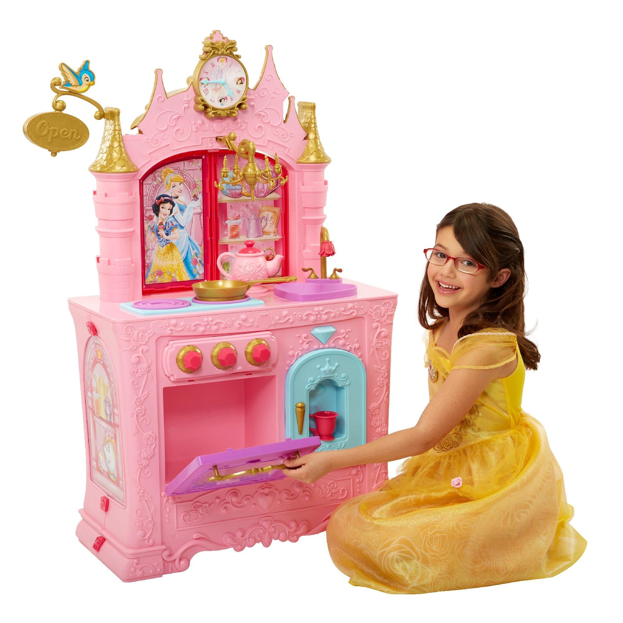 Amazon.com: Disney Princess Royal 2-Sided Kitchen & Caf: Toys & Games
