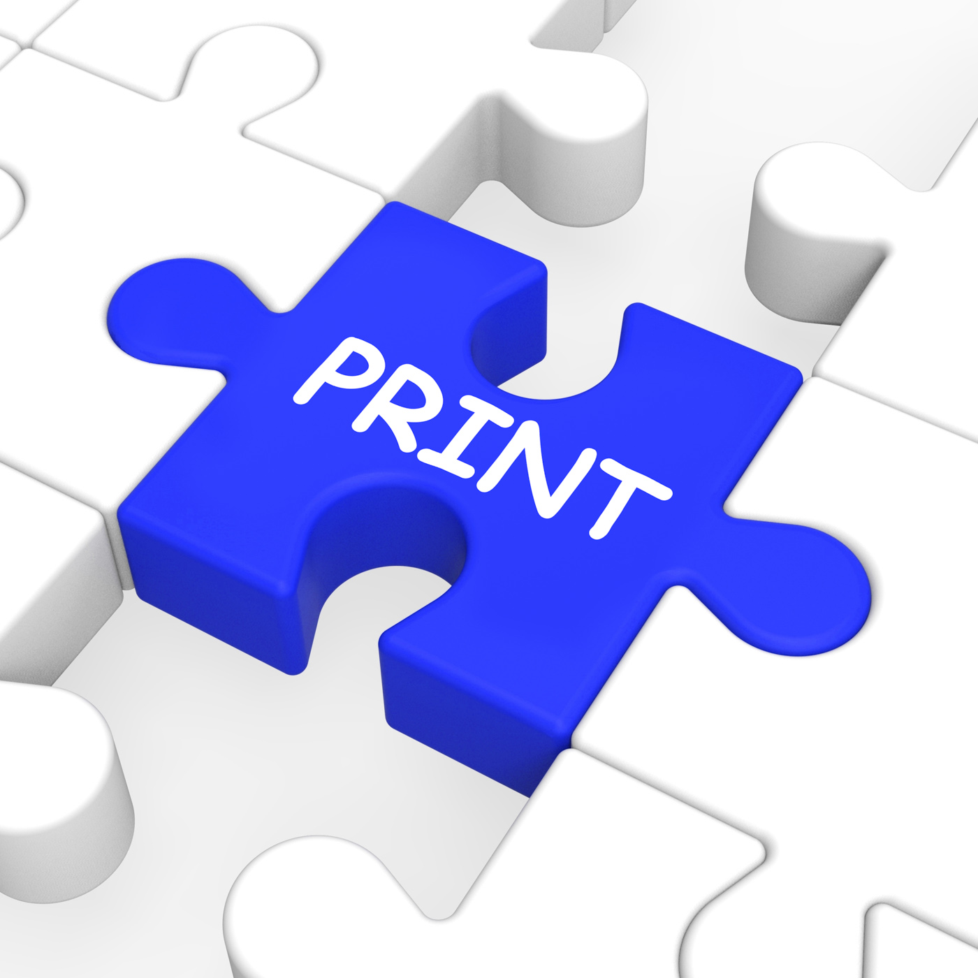 Print key shows printer printing or printout photo