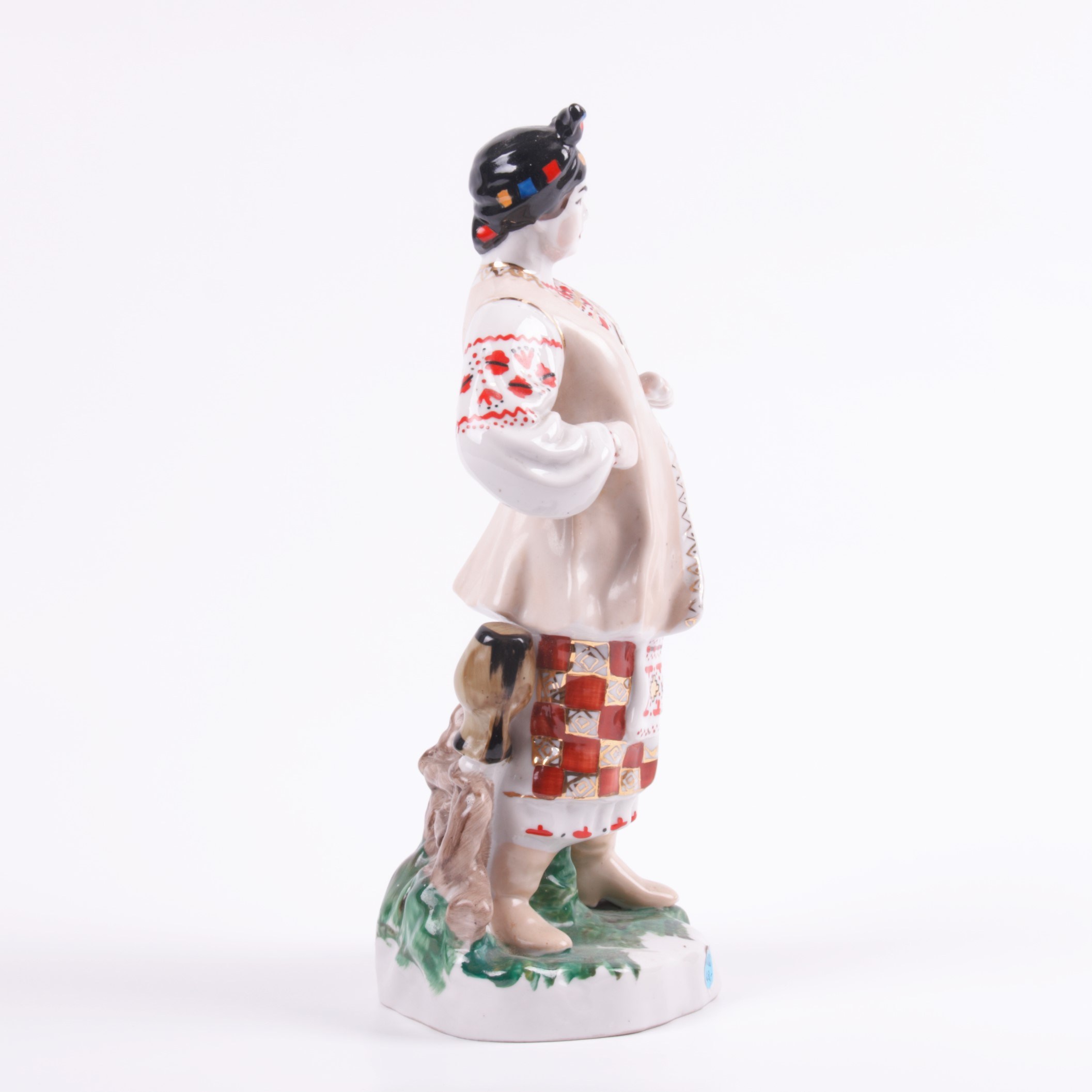 Ukrainian Porcelain Figure of a Woman on TheBestAntique.com