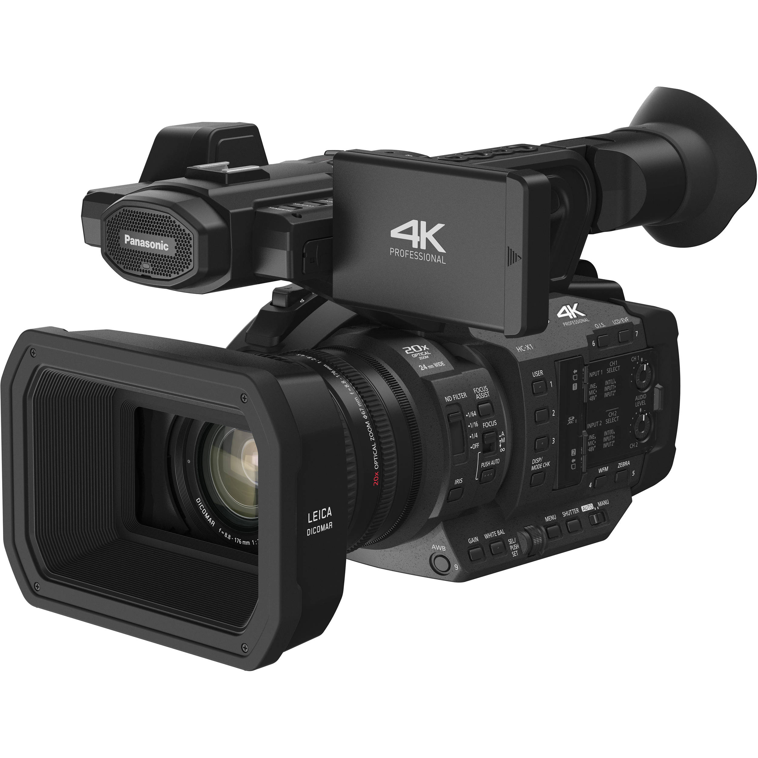 Panasonic HC-X1 4K Ultra HD Professional Camcorder HC-X1 B&H