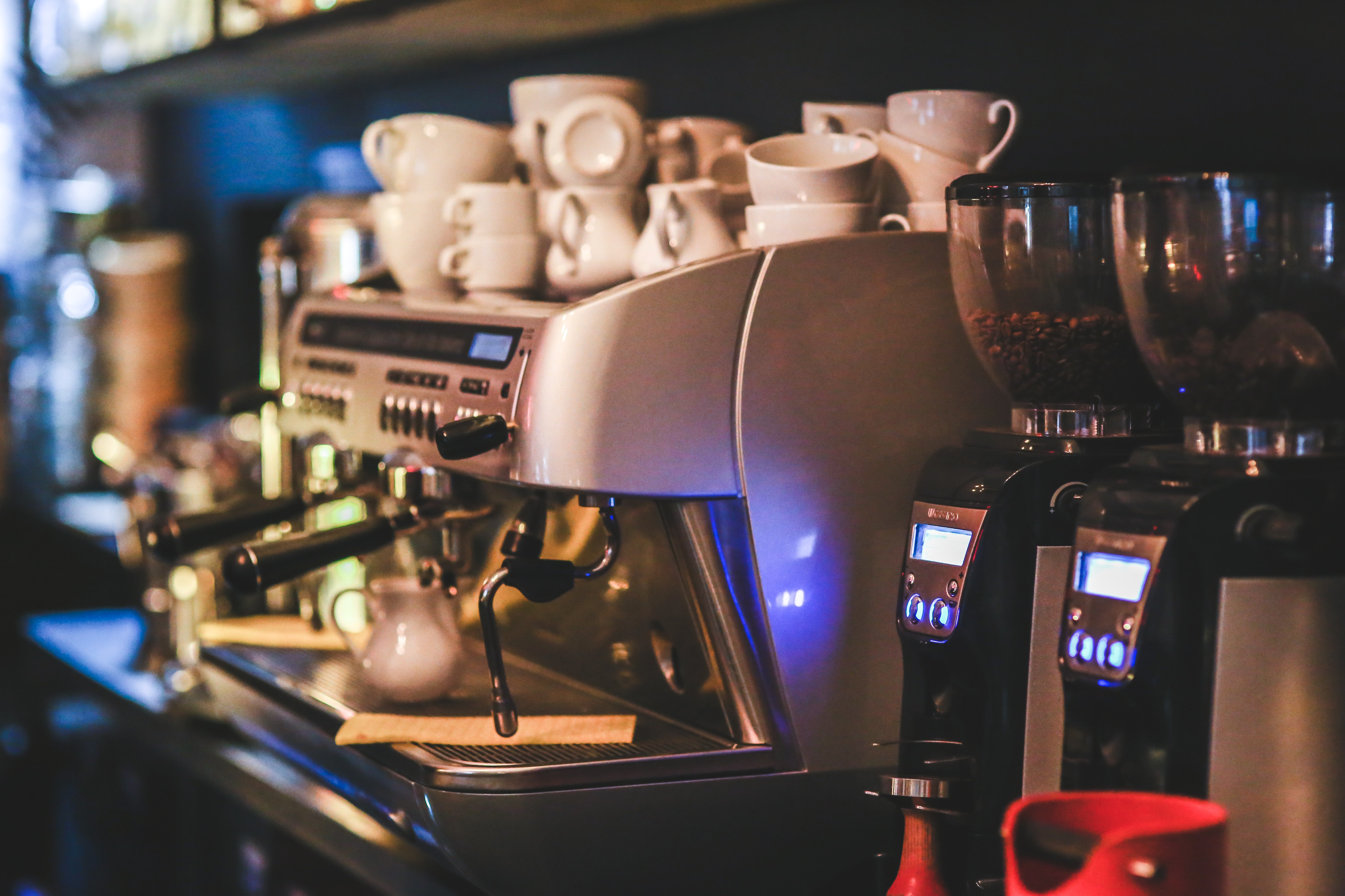 Professional coffee machine restaurant, Mokka, Vehicle, Travel, Transportation system, HQ Photo