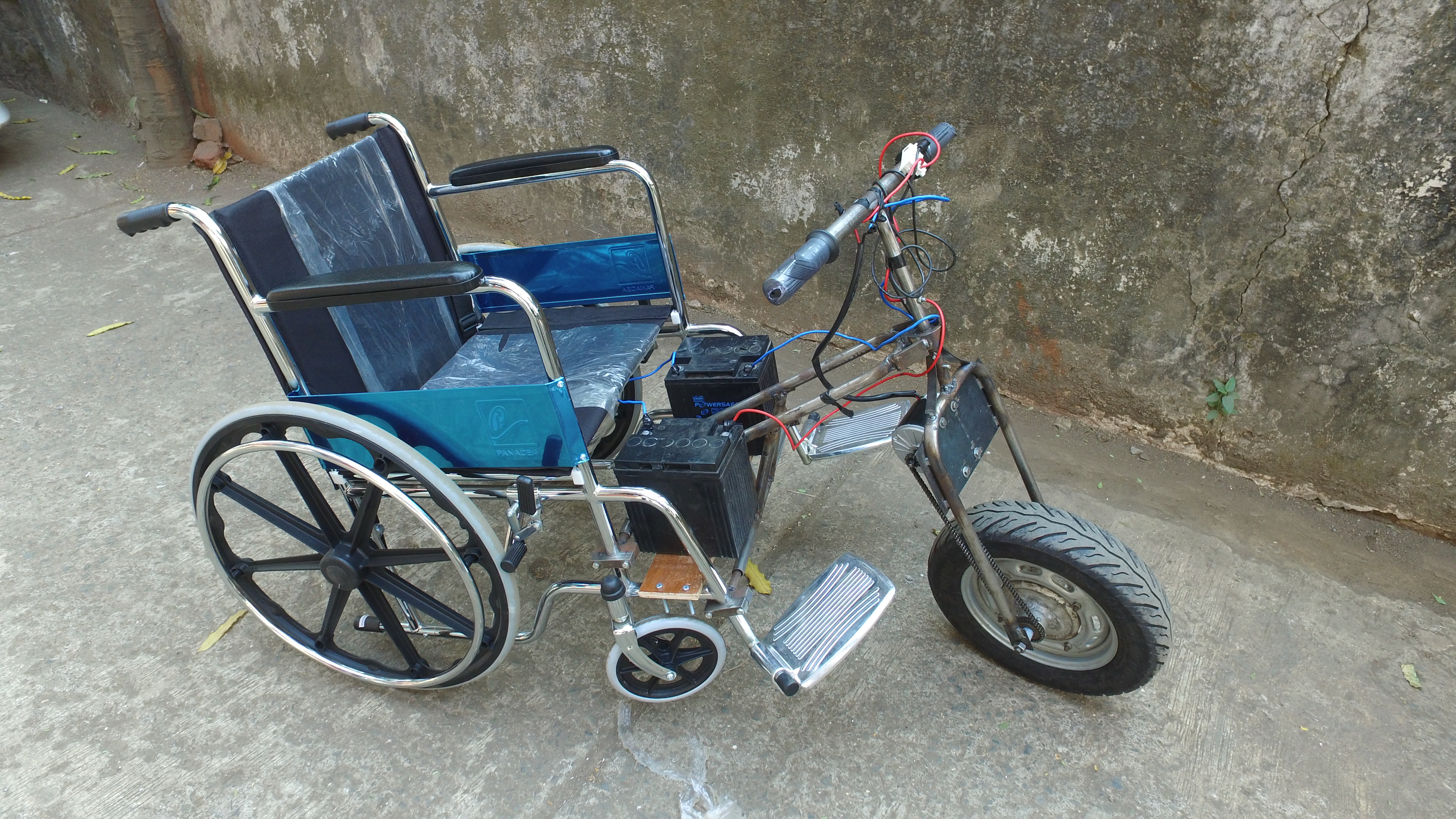 Design & Fabrication of Attachable Wheelchair Automator | NevonProjects