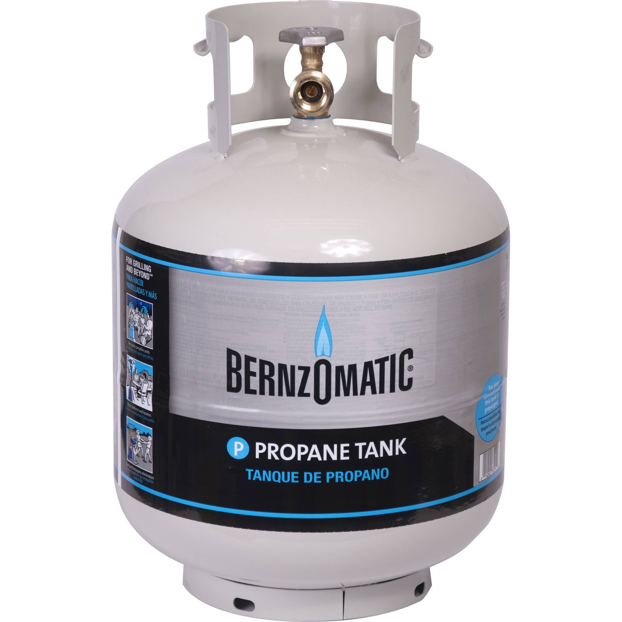 20lb propane tank $21 at Wal-Mart for BBQ grills, patio heaters, RVs ...