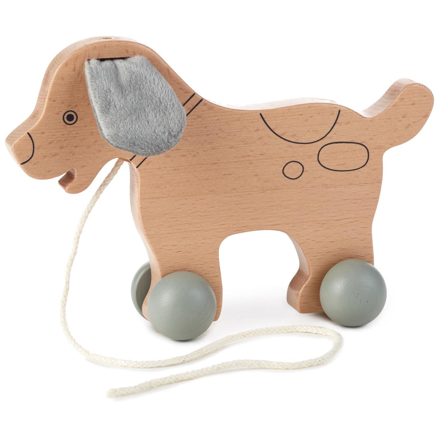 Dog Wood Pull Toy - Baby & Toddler Toys - Hallmark