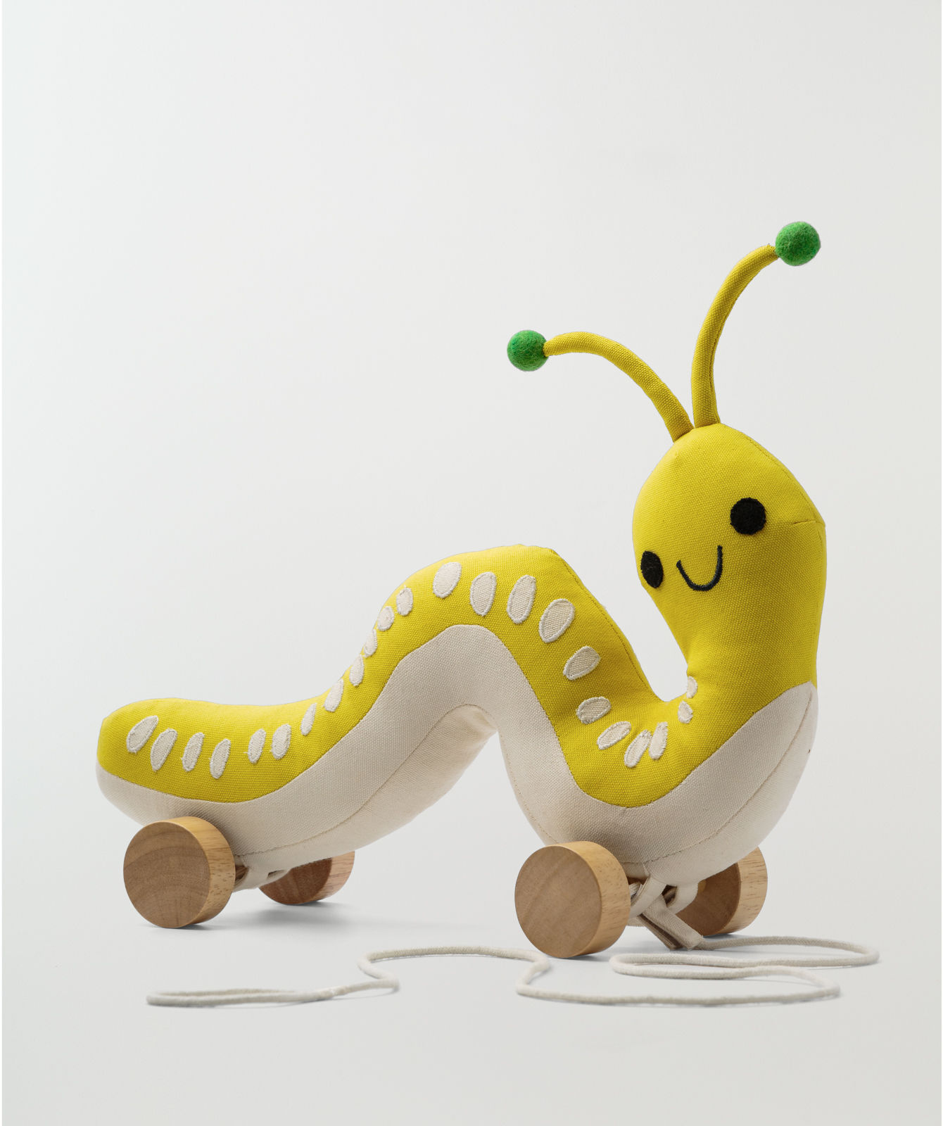 Baby And Toddler Unisex Yellow | Inchworm Pull Toy | Hallmark Baby